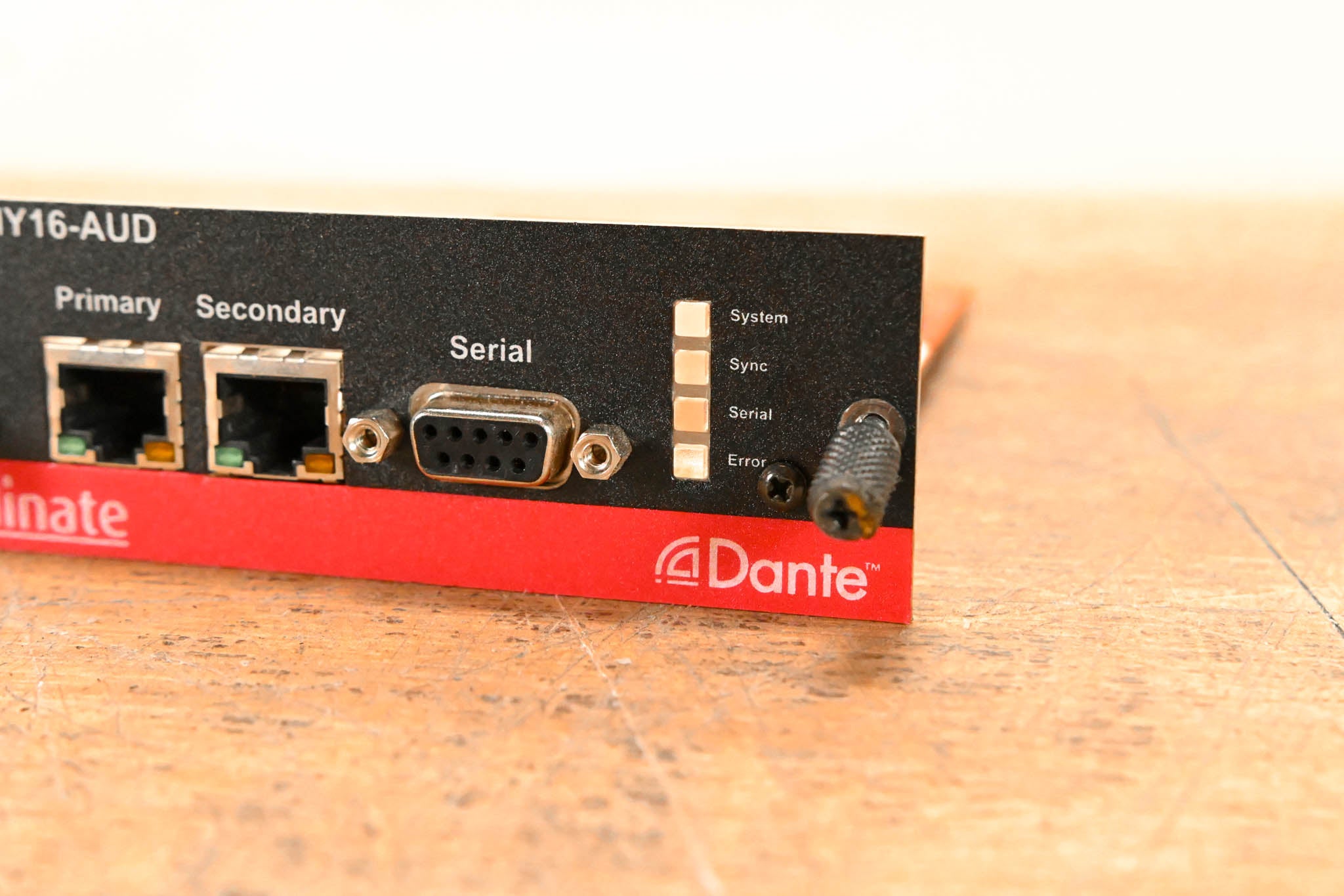 Audinate Dante-MY16-AUD 16-Channel Dante Network I/O Card