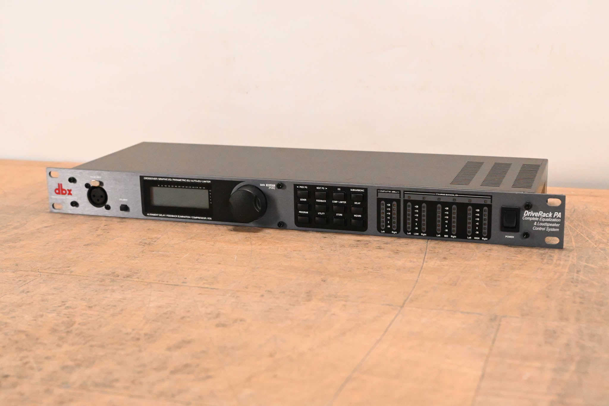 dbx DriveRack PA Complete Equalization and Loudspeaker Control System