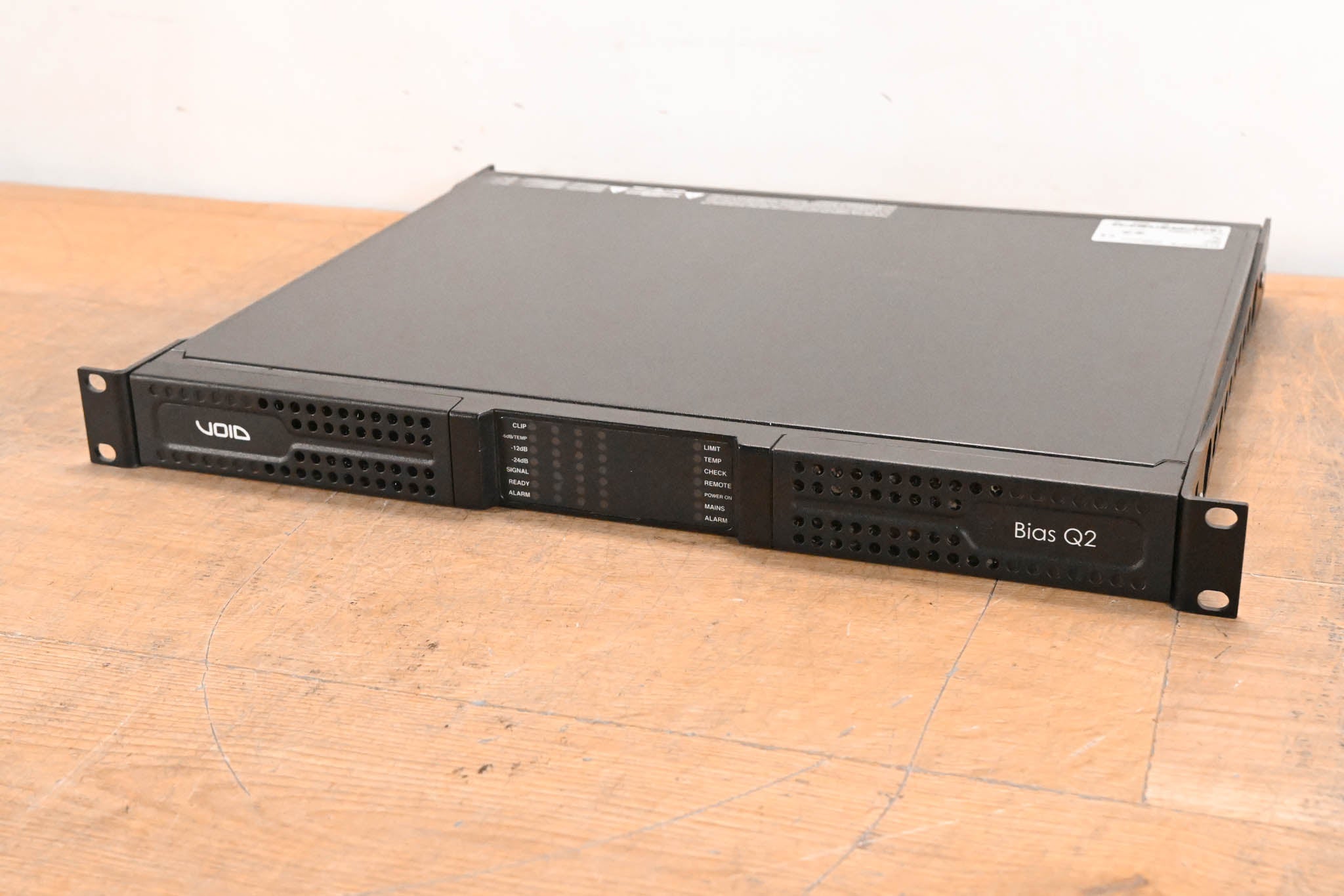 Void Bias Q2 4-Channel DSP Power Amplifier w/ Dante