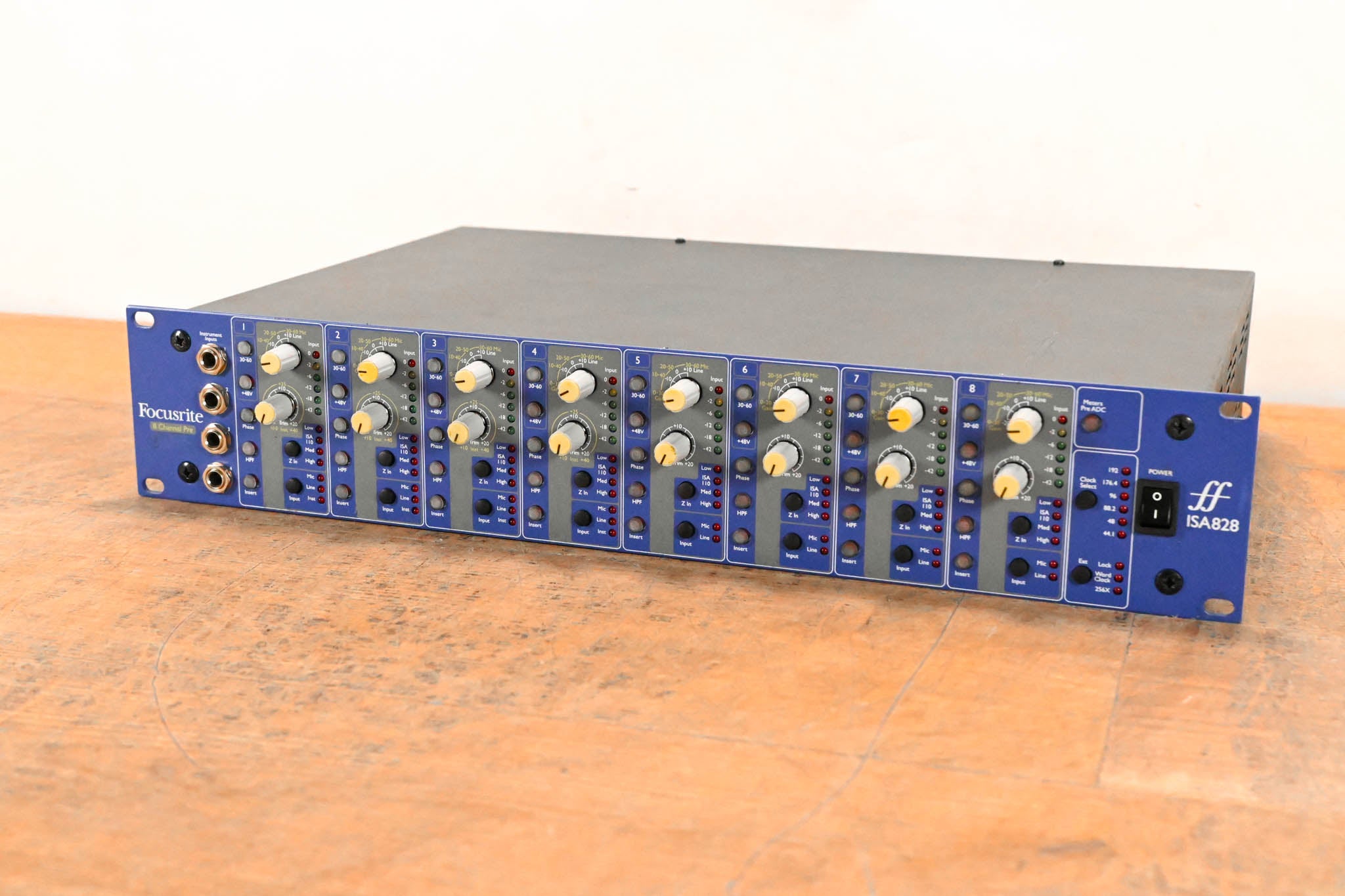 Focusrite ISA828 8-Channel Microphone Preamplifier