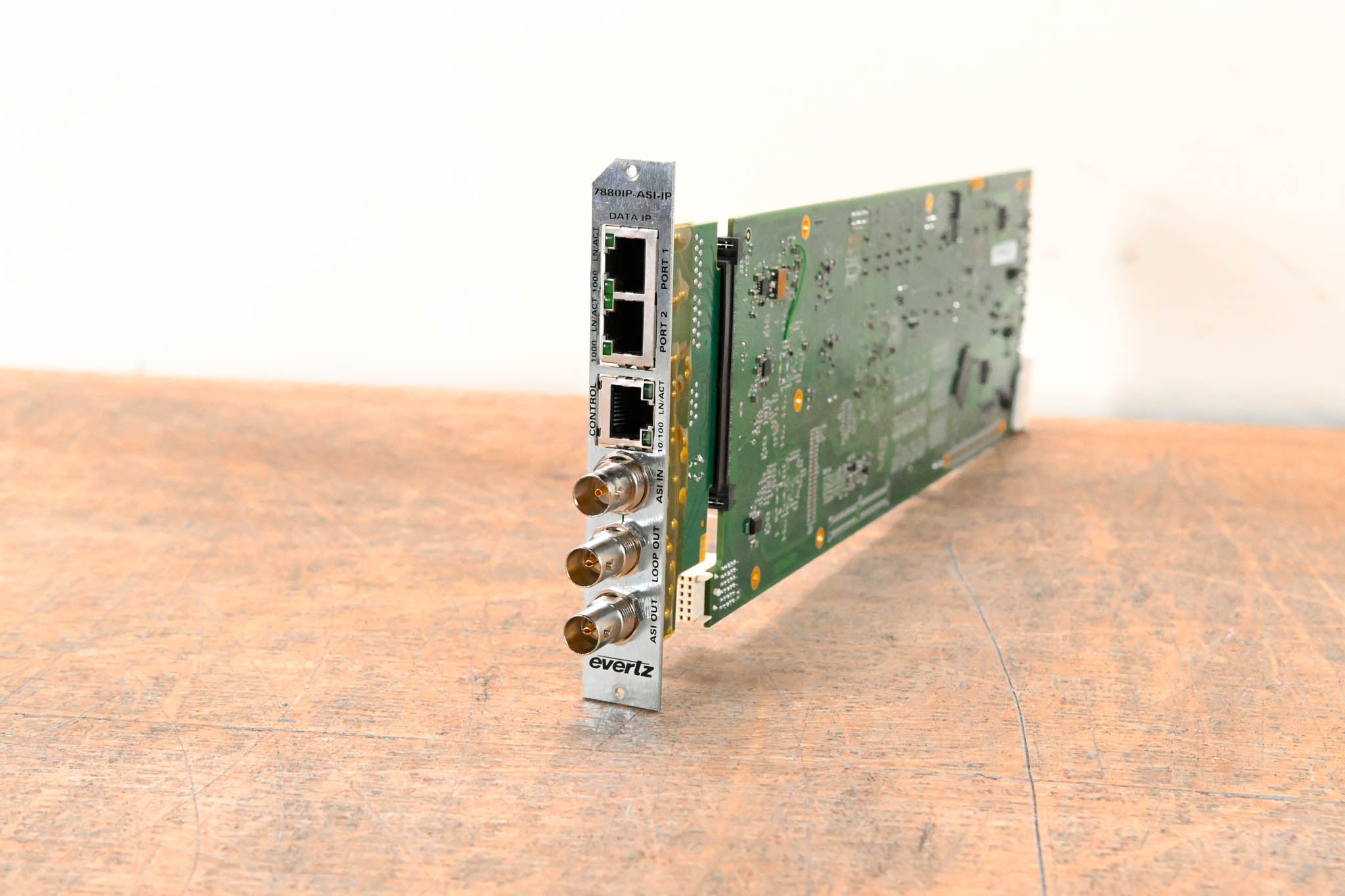 Evertz 7880IP-ASI-IP ASI/SDI IP Encapsulator for 7700/7800 Multiframe