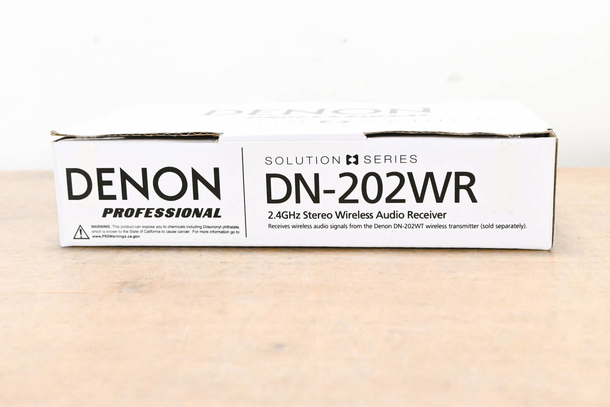 Denon DN-202WR 2.4GHz Stereo Wireless Audio Receiver