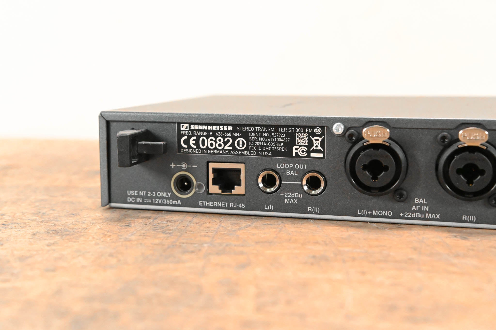 Sennheiser ew 300 IEM G3 Wireless IEM System 626-668 MHz NO POWER SUPPLY