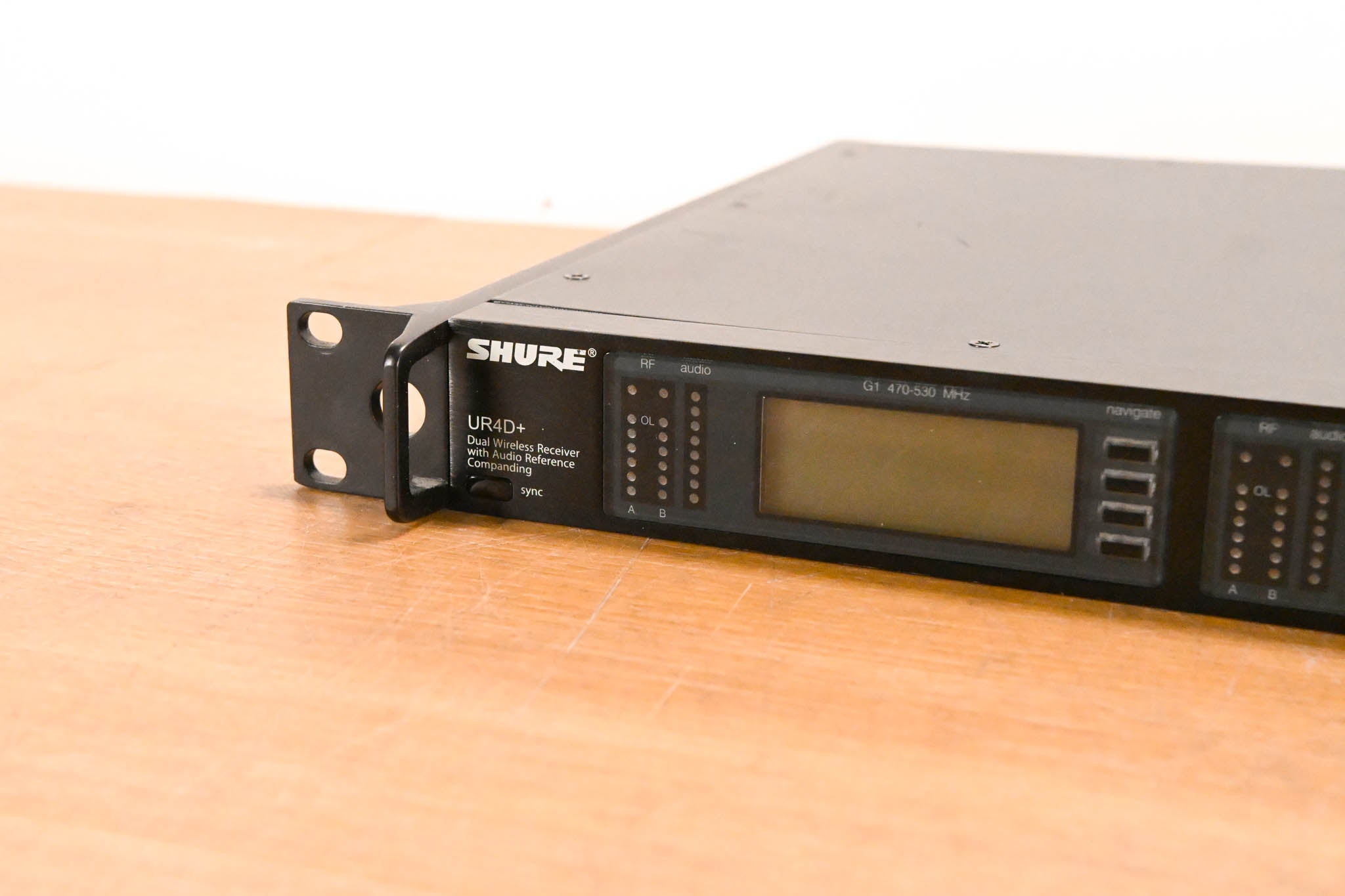 Shure UR4D+ Dual Wireless Receiver with two UR1 Bodypacks - G1 Band