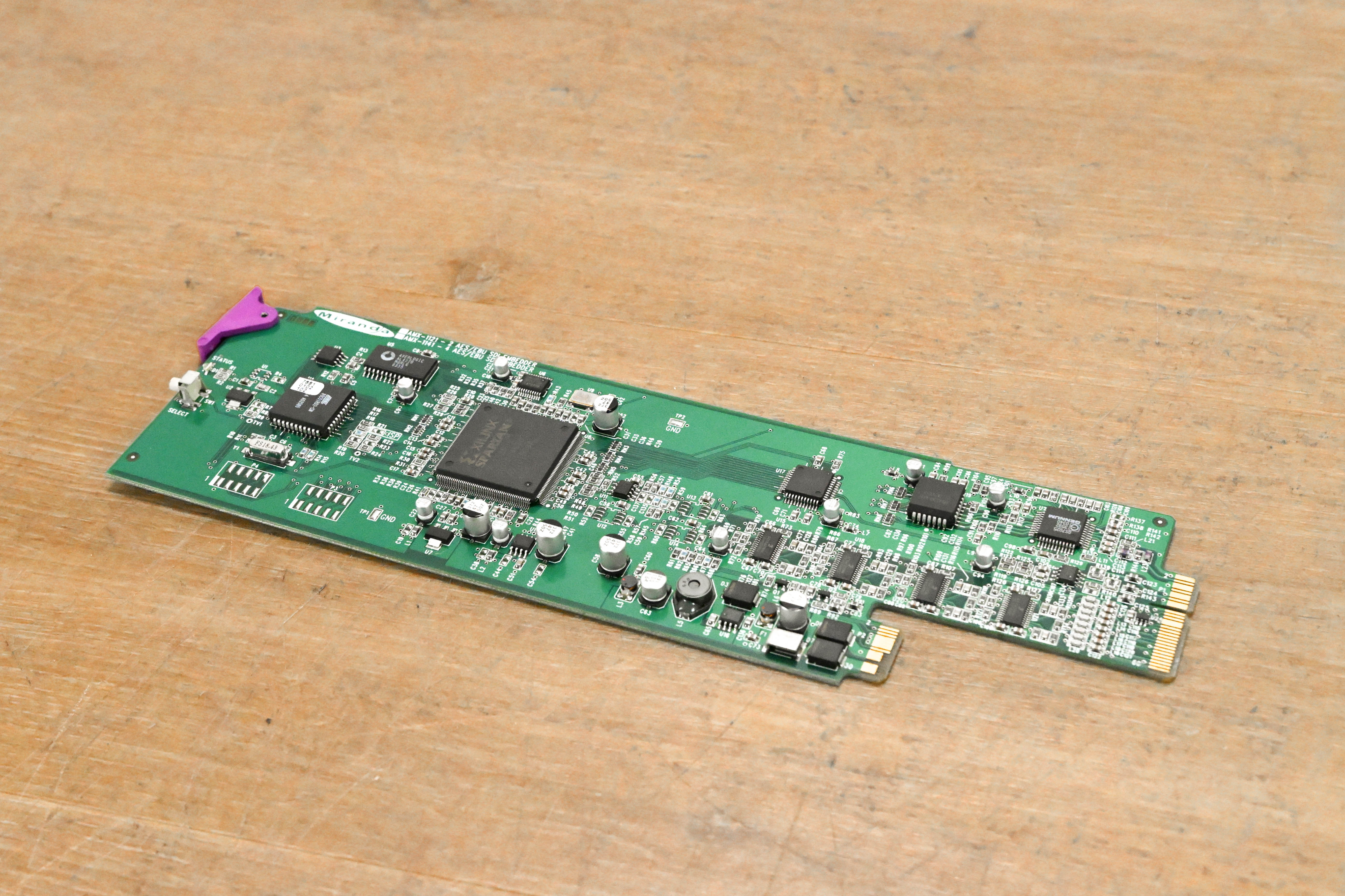 Miranda AMX-1141 4-Channel AES/EBU SDI Audio Embedder Densité Card