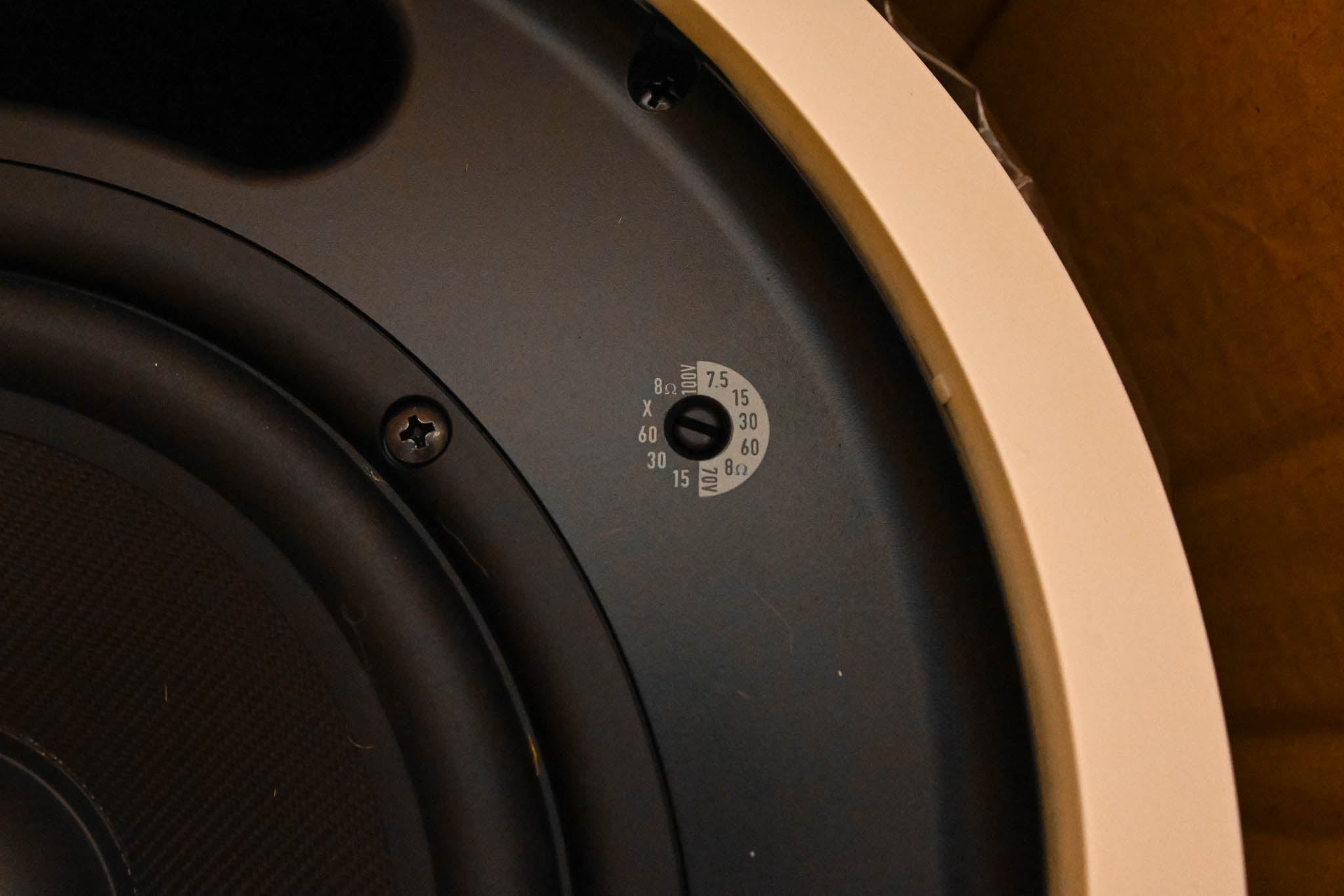 QSC AD-C81Tw Ceiling Mount 8" Subwoofer (PAIR)