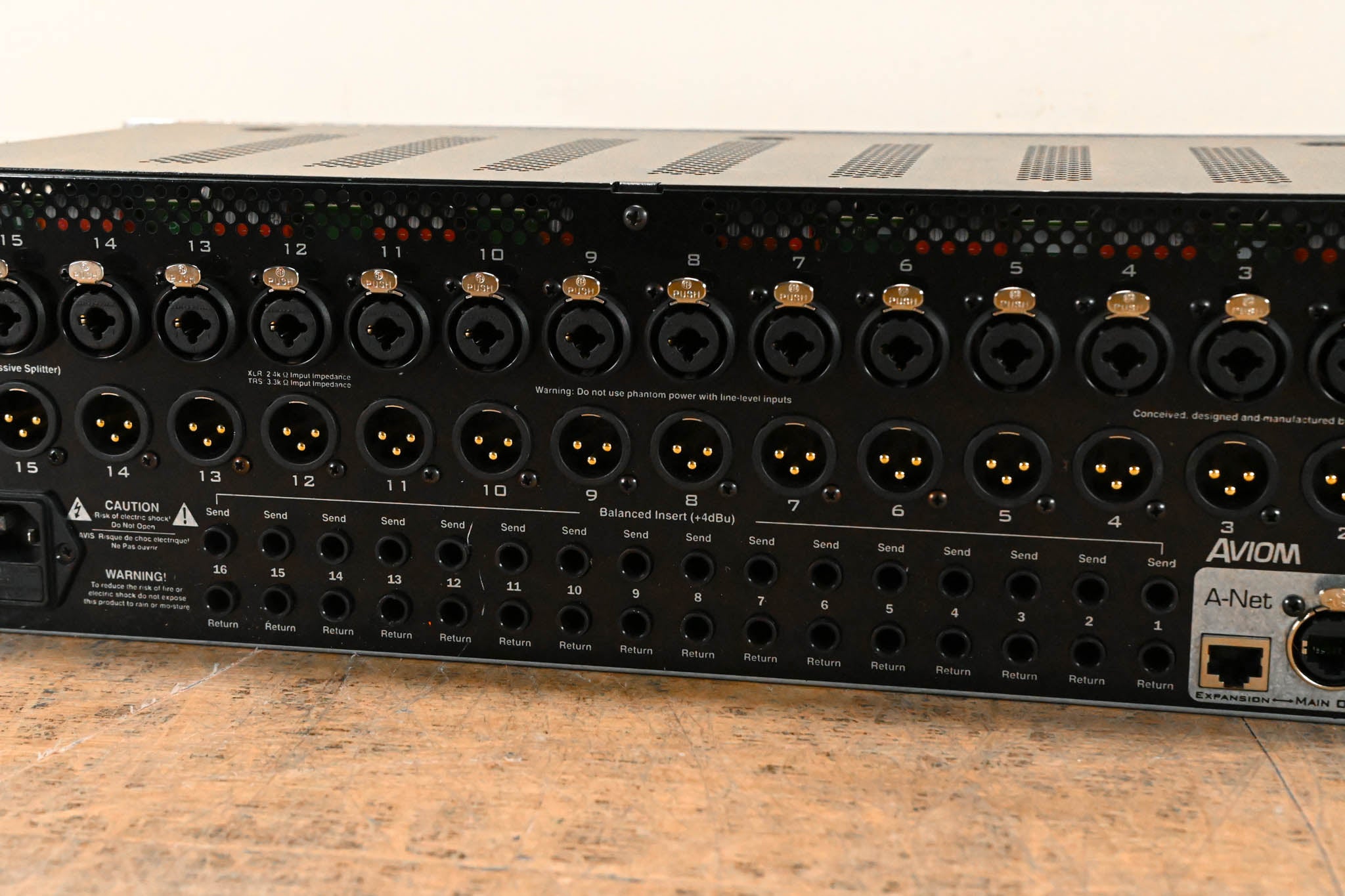 Aviom AN-16/i-M Microphone Input Module