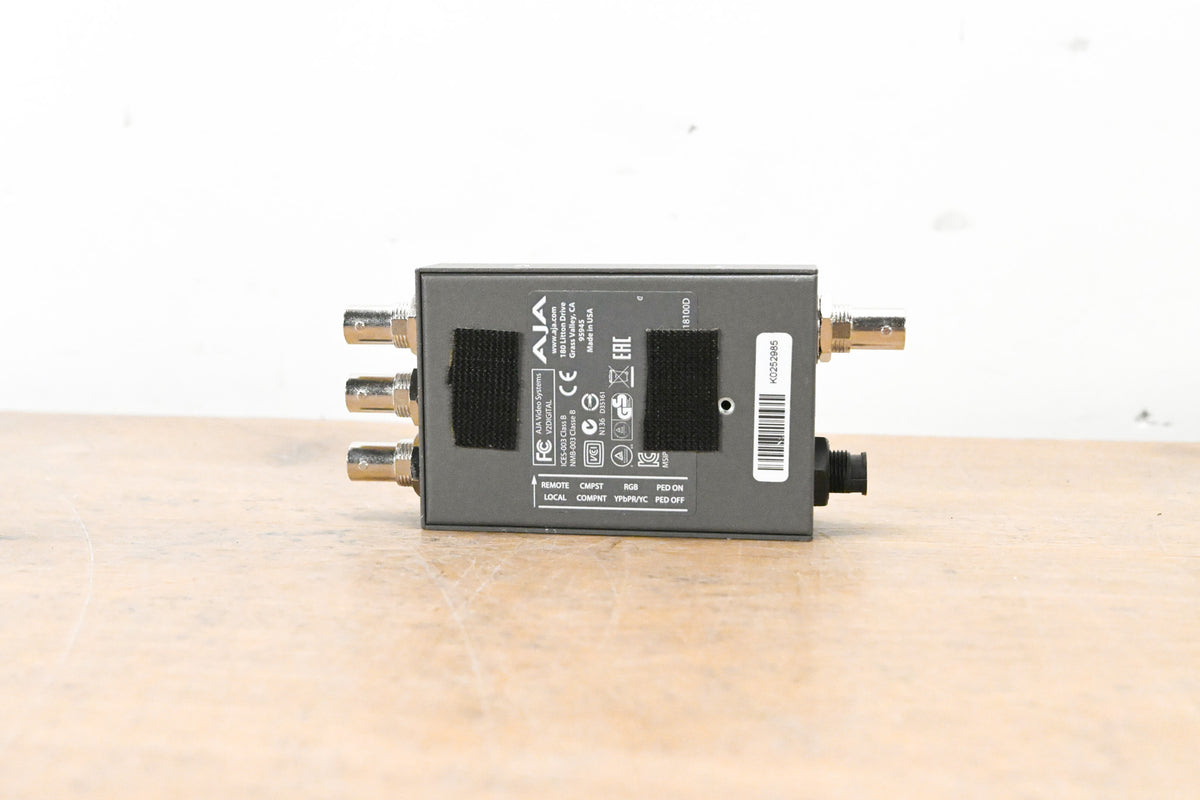 AJA V2Digital HD/SD Analog to Digital Converter (NO POWER SUPPLY)