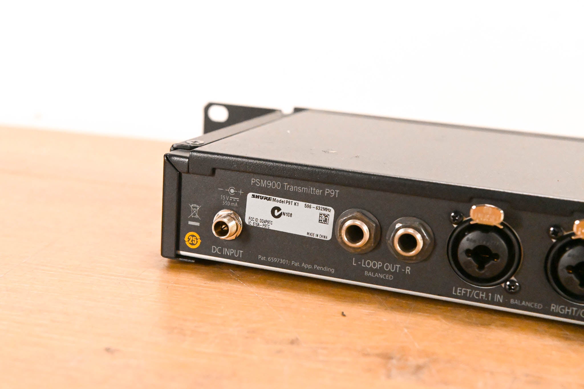 Shure P9T PSM900 Wireless Transmitter - K1 Band (NO POWER SUPPLY)