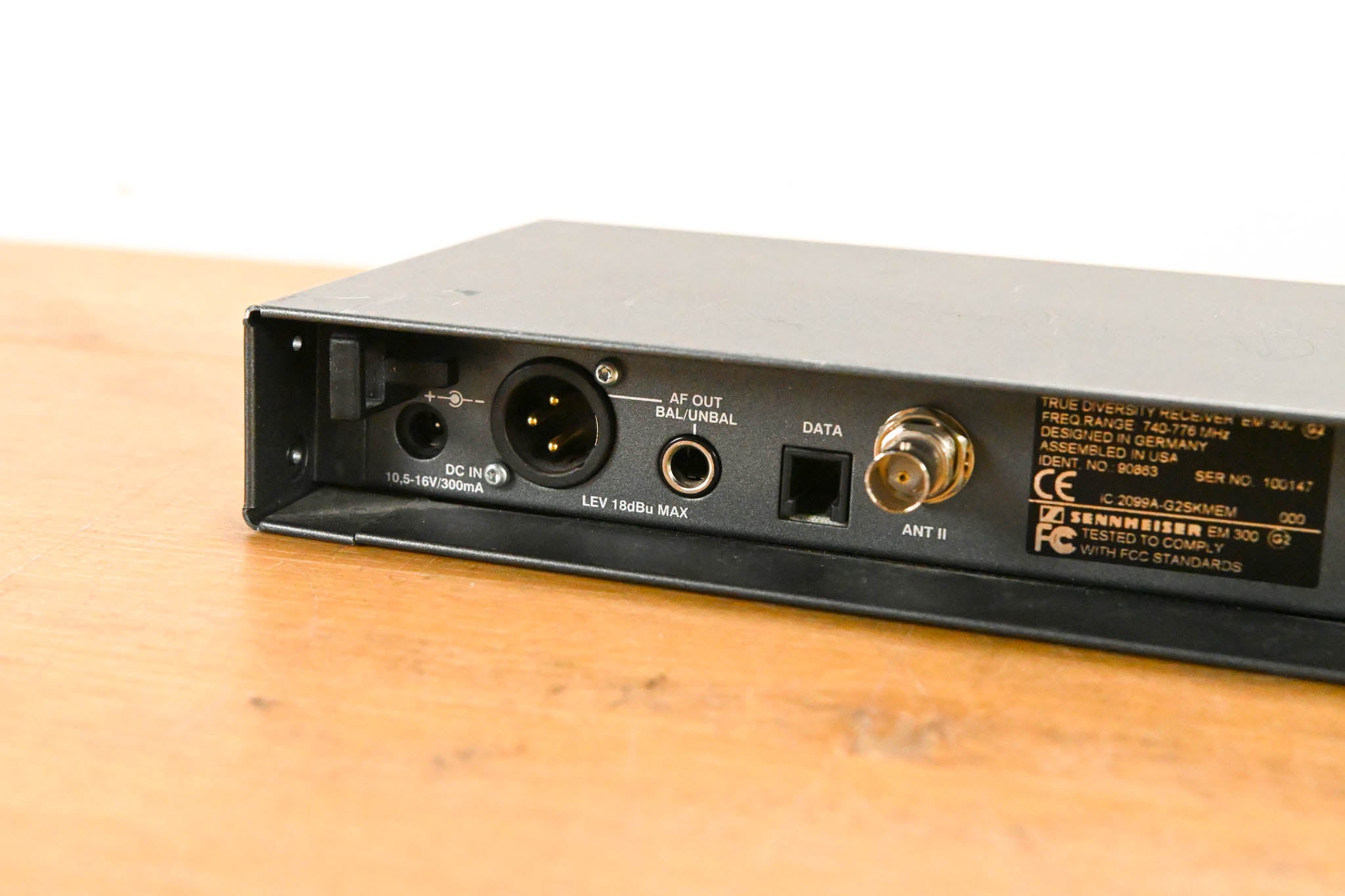Sennheiser EM 300 G2 Receiver w/ SK 100 G2 Bodypack 740-776 MHz (NO PSU)