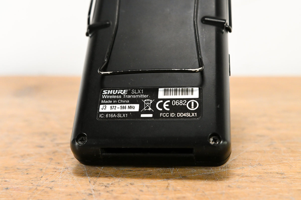 Shure SLX14 Bodypack Wireless System - J3 Band (NO POWER SUPPLY)