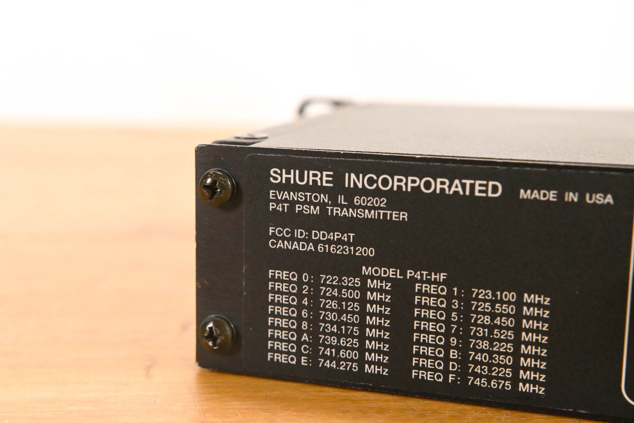 Shure PSM 400 In-Ear Monitoring System - 722-746 MHz (NO POWER SUPPLY)