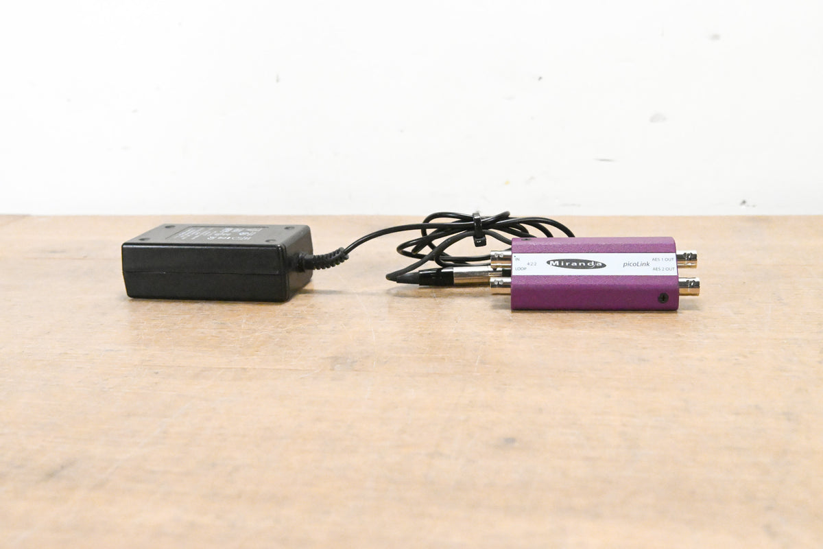Miranda picoLink ADX-172p/75 SDI to Dual AES/EBU Audio De-Embedder