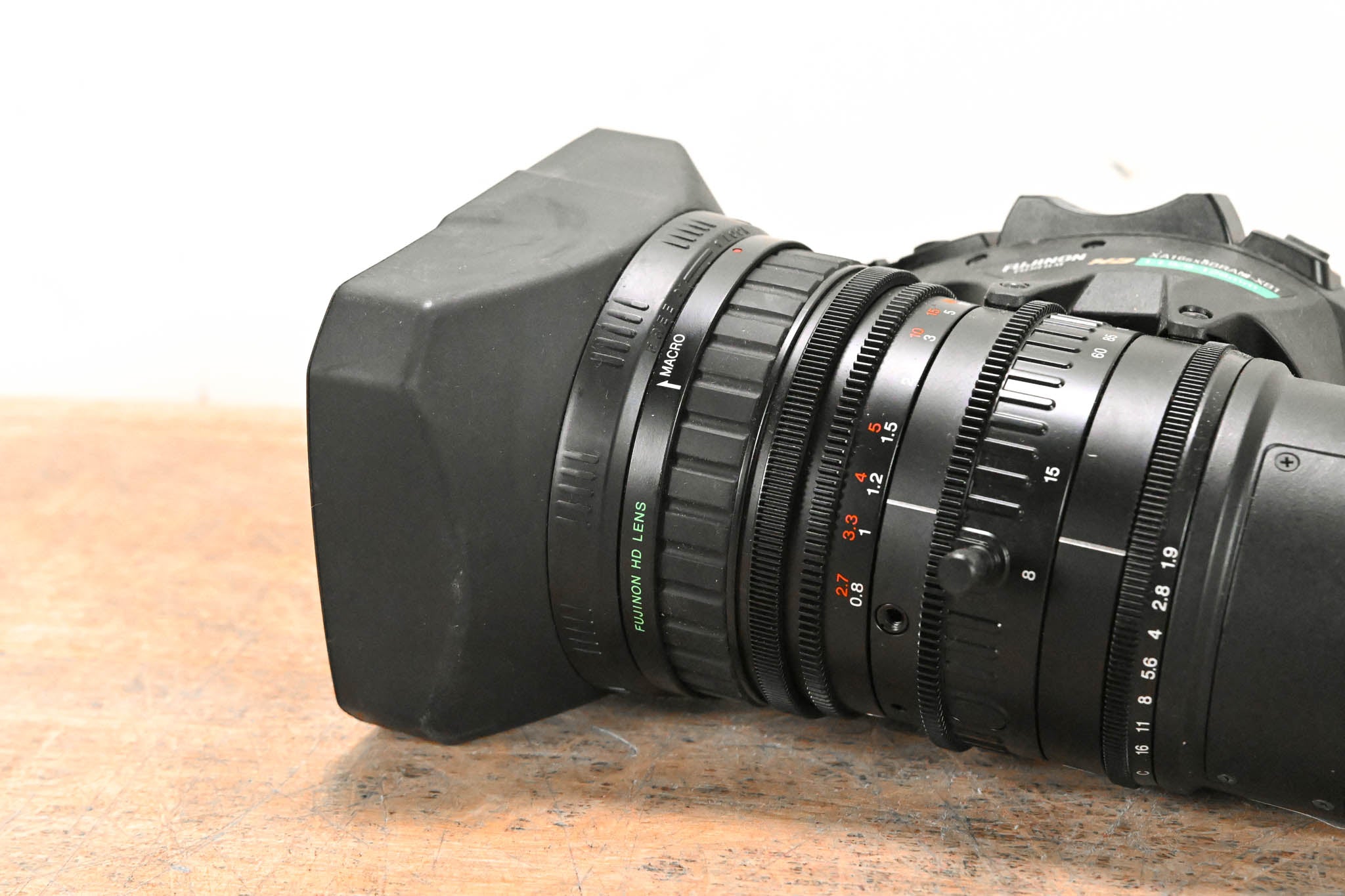 Fujinon XA16sx8BRAM-XB1 2/3" 8.0-128mm Quick Zoom ENG HD Lens