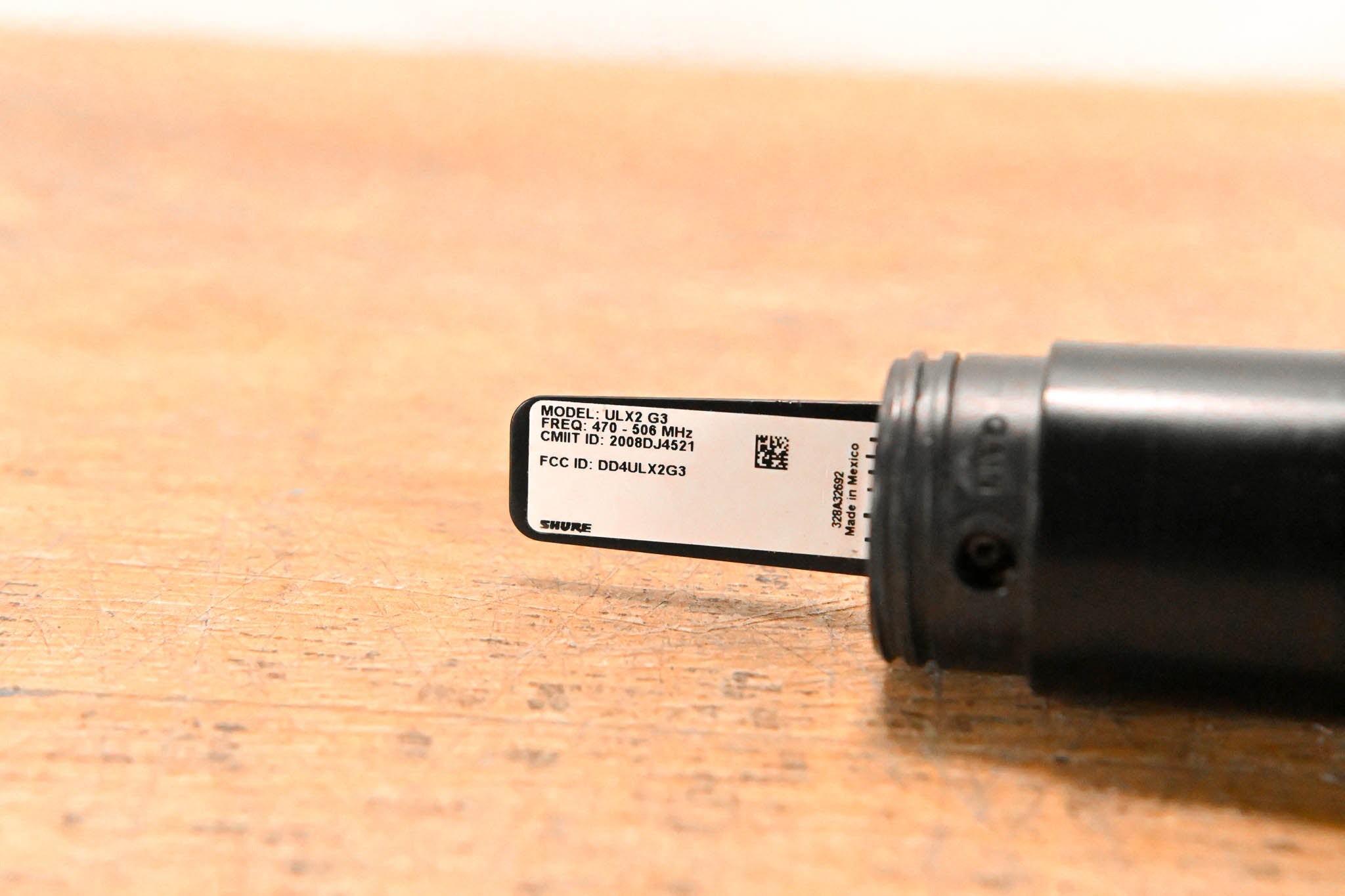 Shure ULXS24/58 Handheld Wireless System - 470-506 MHz (NO POWER SUPPLY)