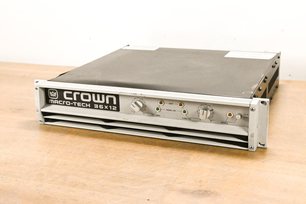 Crown Macro-Tech 36x12 2-Channel Power Amplifier