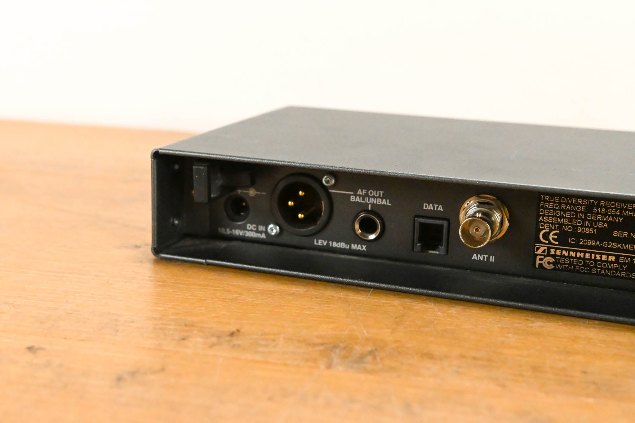 Sennheiser ew 100 G2 Handheld Wireless System 518-554MHz NO POWER SUPPLY