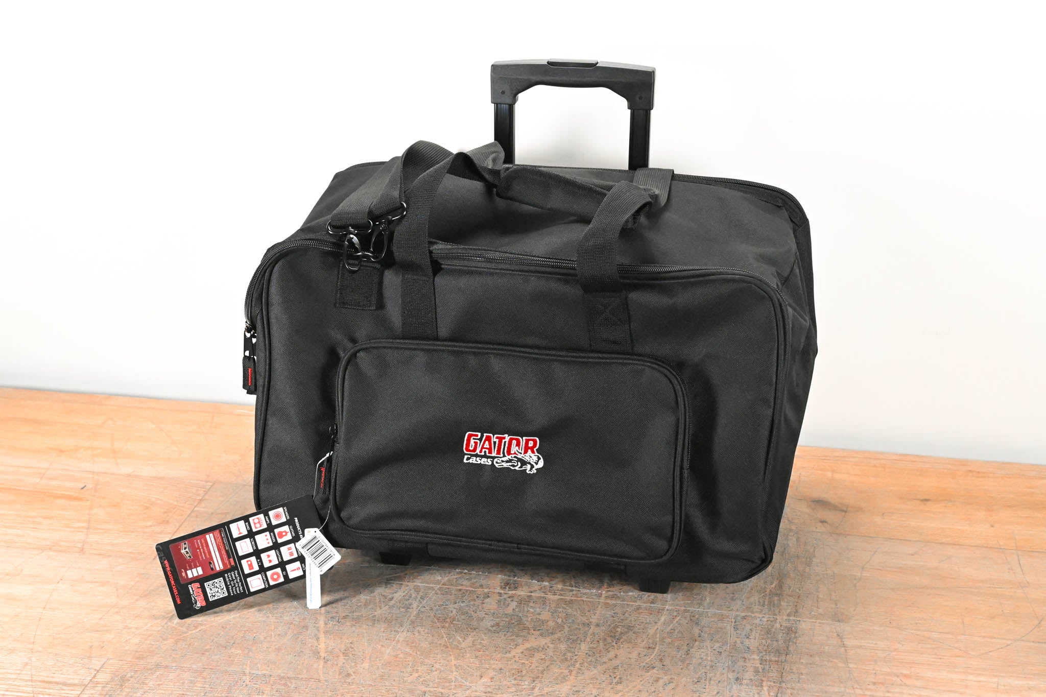 Gator Cases G-LIGHTBAG-1911W Tote Bag w/ Wheels for four LED PAR Lights