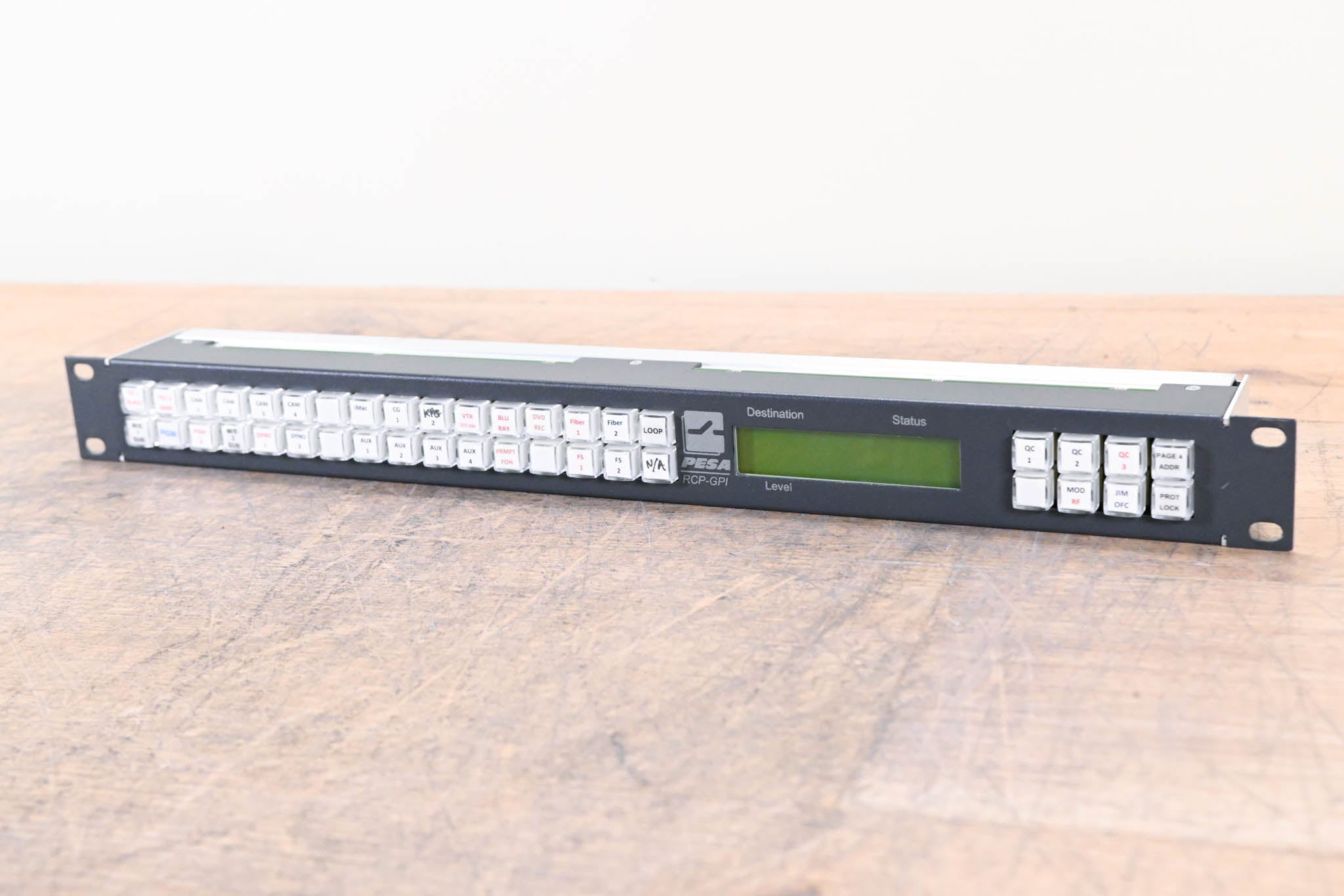 Pesa RCP-GPI Control Panel (NO POWER SUPPLY)