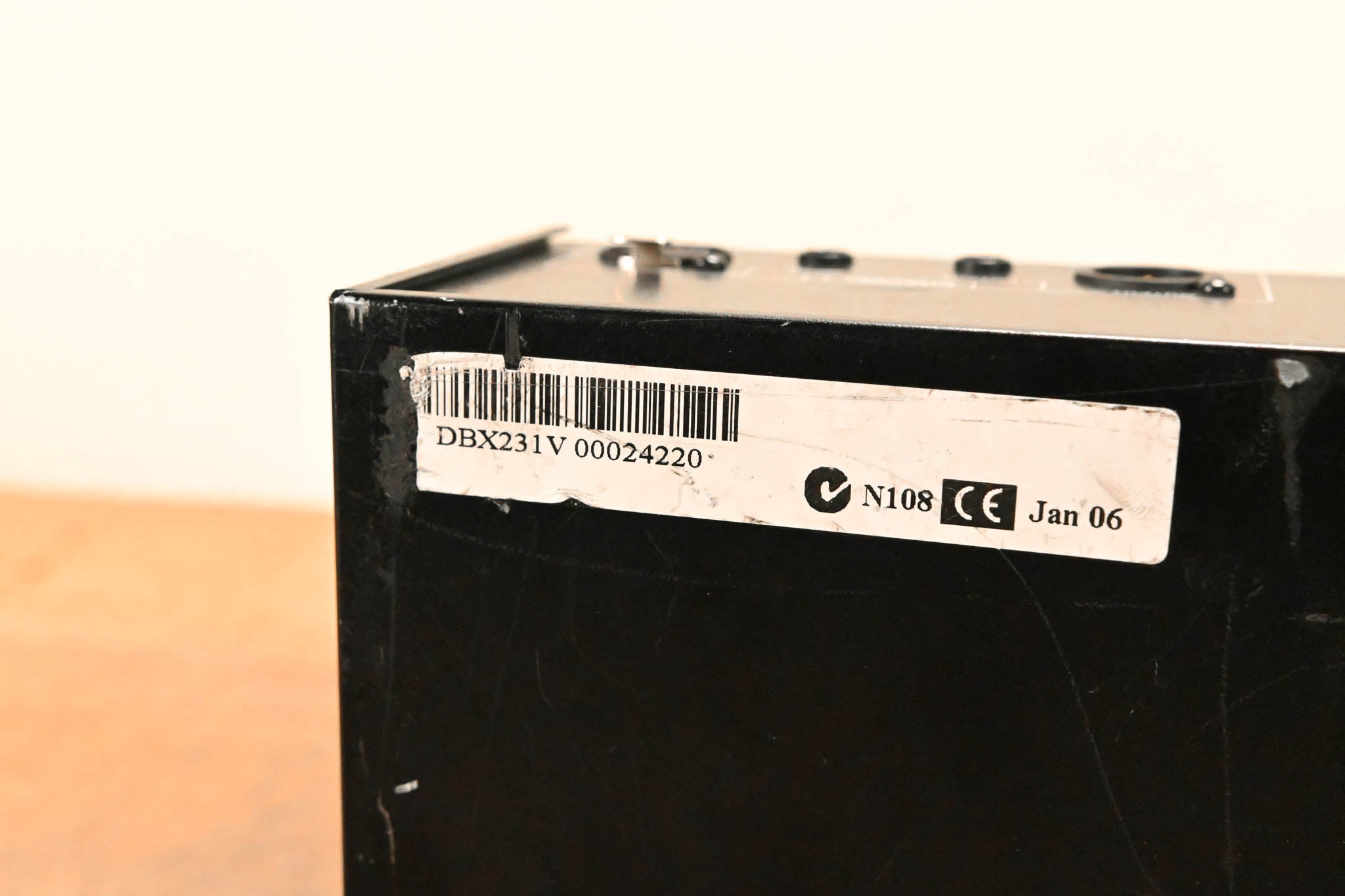 dbx 231 Dual-Channel 31-Band Graphic Equalizer