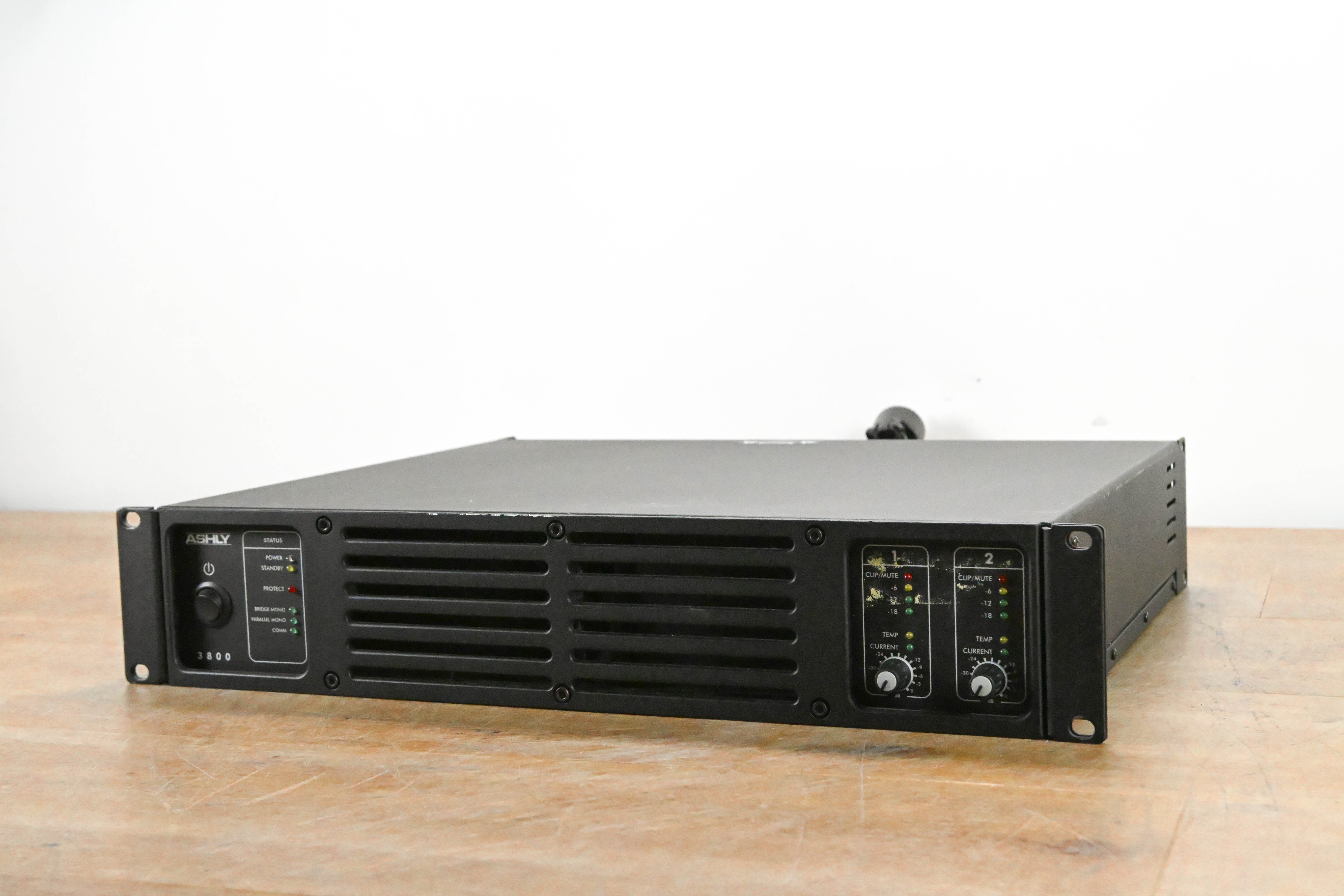 Ashly PE-3800 2-Channel Protea-Enabled 1900W Power Amplifier