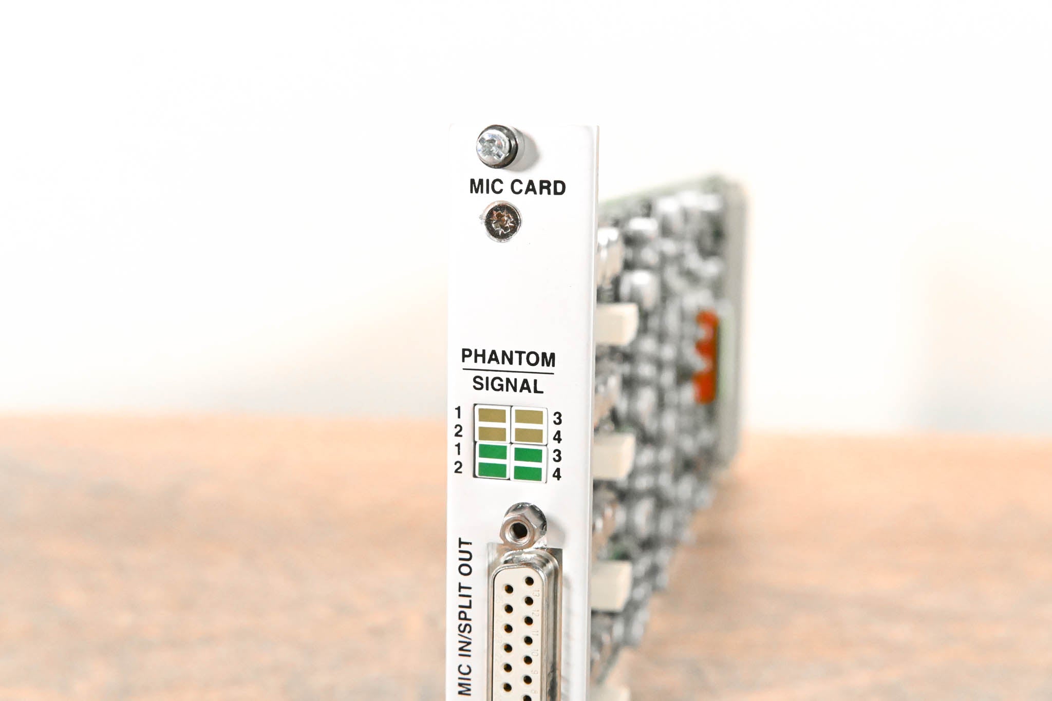 Studer Mic/Line In Card for D21m Modular I/O System