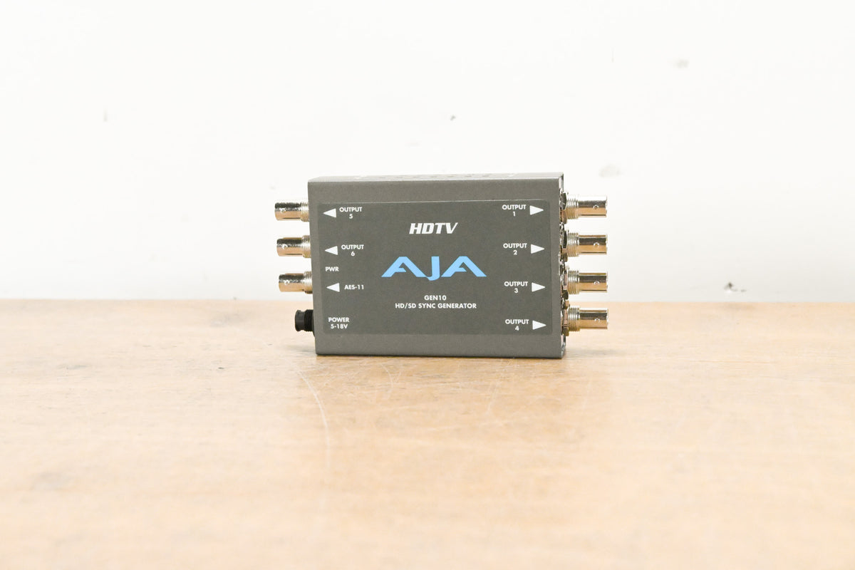 AJA GEN10 HD/SD/AES Sync Generator (NO POWER SUPPLY)