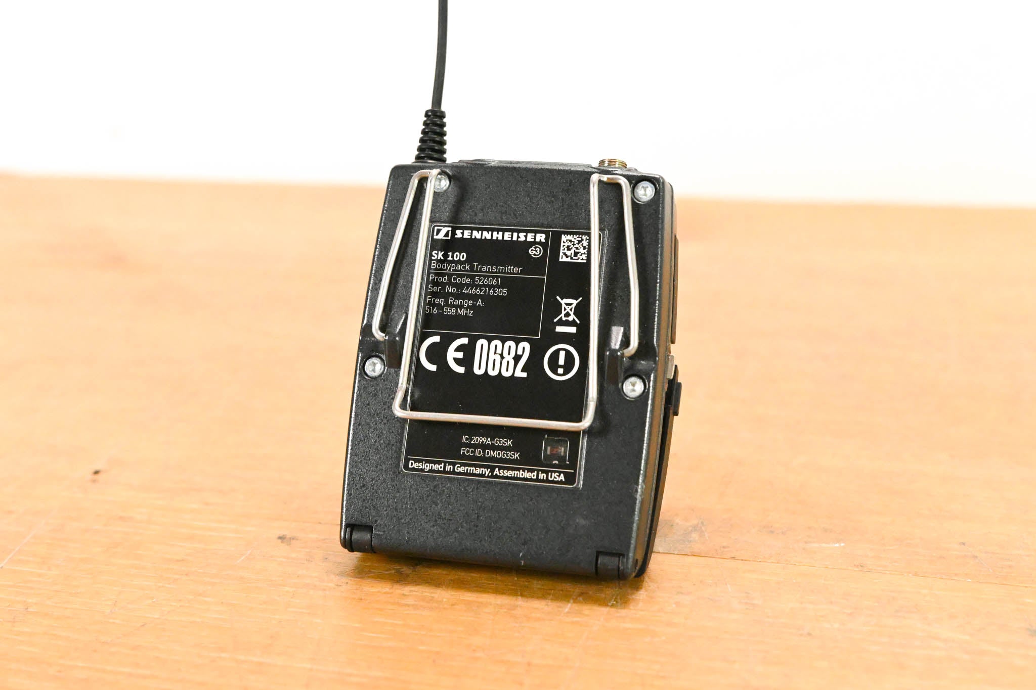 Sennheiser ew 100 G3 Bodypack Wireless System - A Range NO POWER SUPPLY
