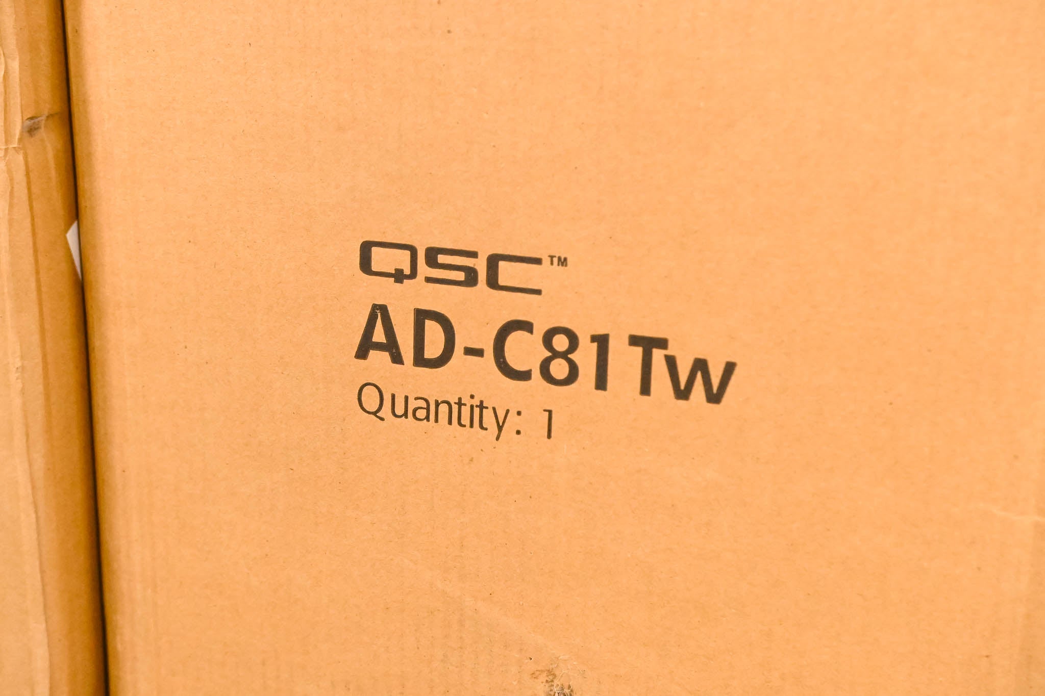 QSC AD-C81Tw Ceiling Mount 8" Subwoofer (PAIR)