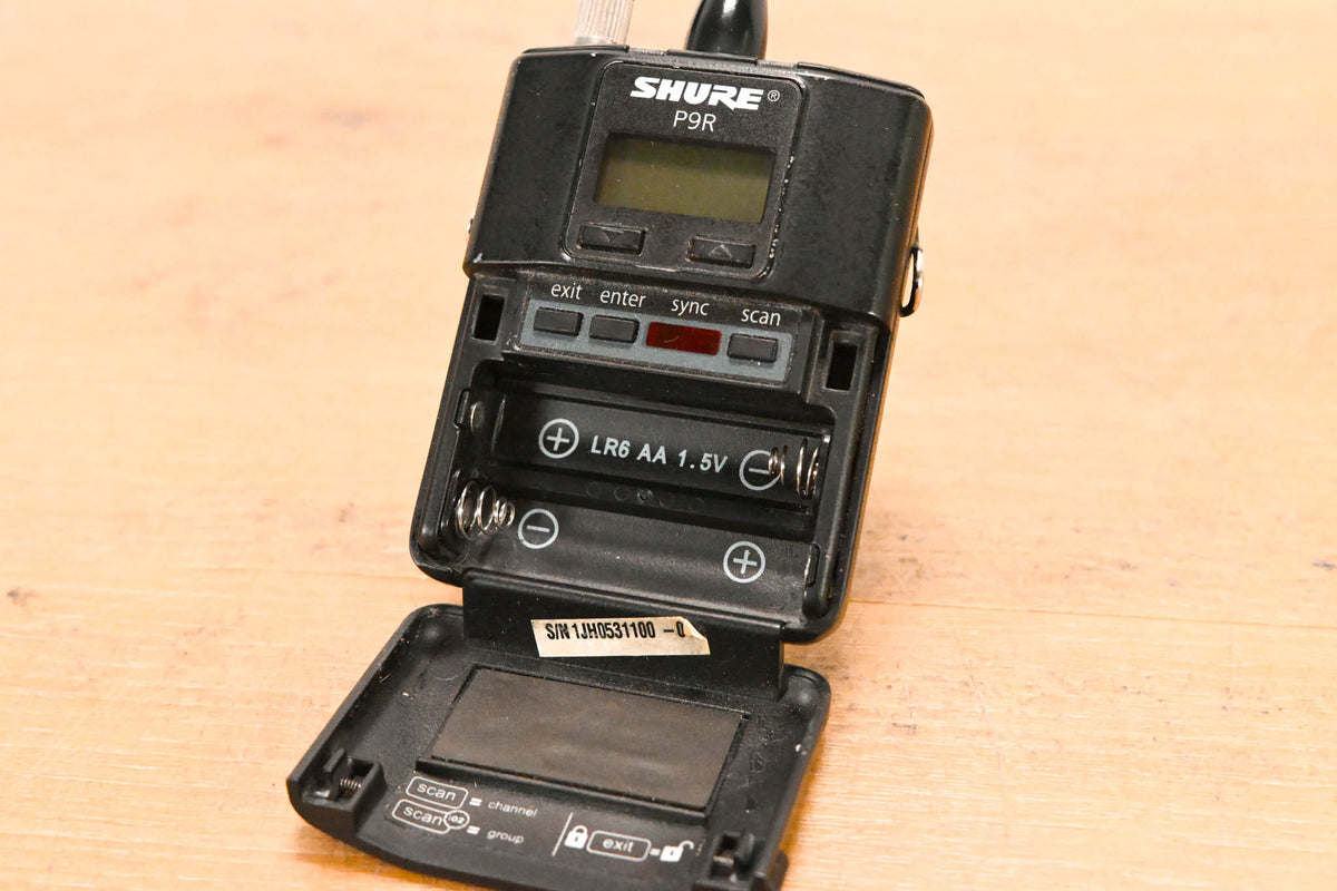Shure PSM 900 Wireless IEM System L6 Band: 656-692 MHz (NO POWER SUPPLY)
