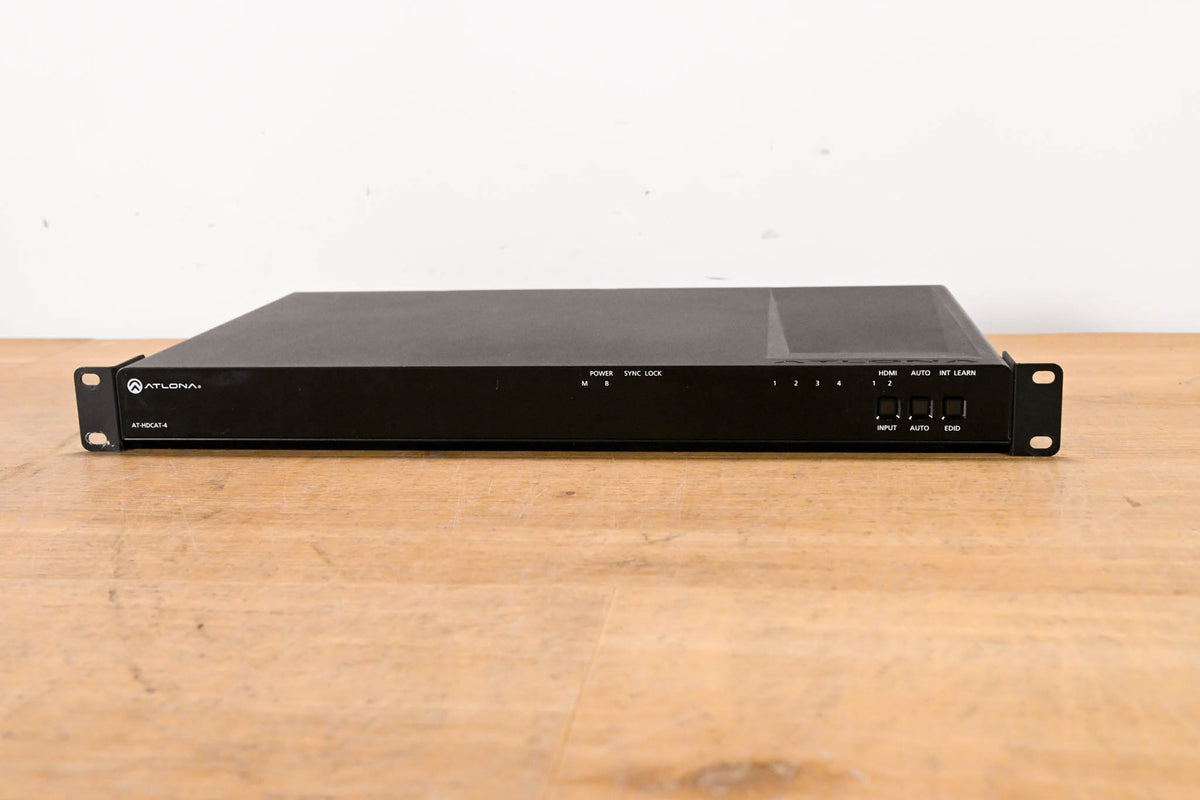 Atlona AT-HDCAT-4 2x4 HDBaseT HDMI Distribution Amp (NO POWER SUPPLY)