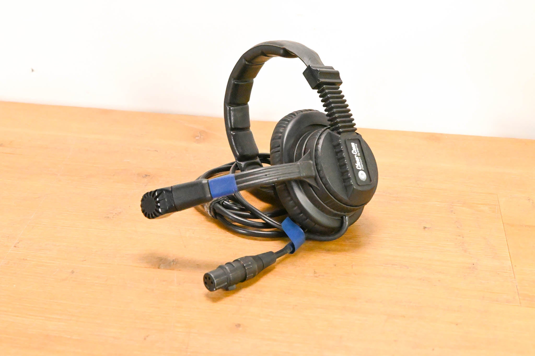 Clear-Com Single Muff Intercom Headset with 4-Pin Female XLR Connector