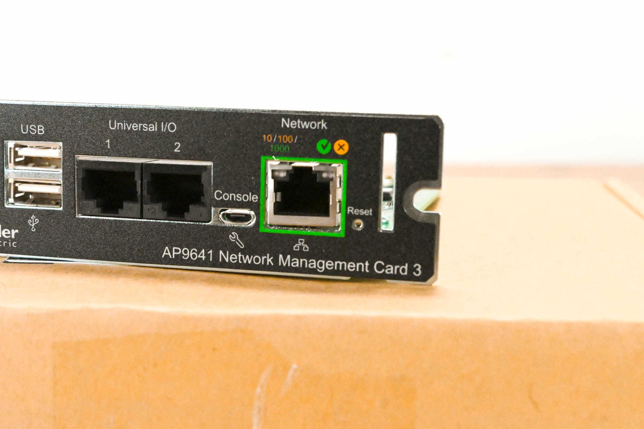 Schneider Electric AP9641 Network Management Card 3