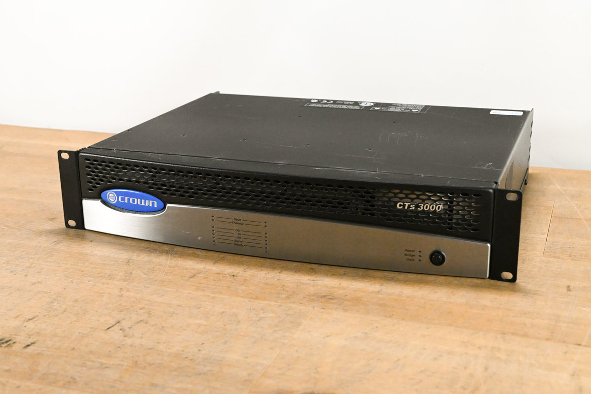 Crown CTs 3000 2-Channel 1500W Power Amplifier