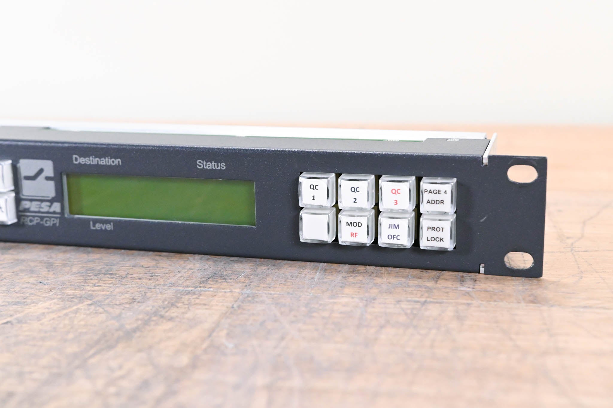 Pesa RCP-GPI Control Panel (NO POWER SUPPLY)