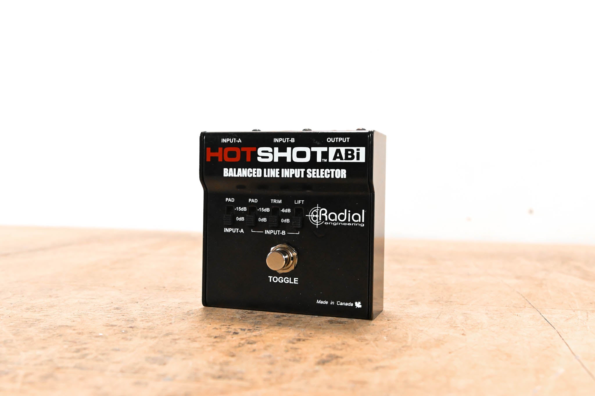 Radial Engineering Hotshot ABi Balanced Line Input Selector