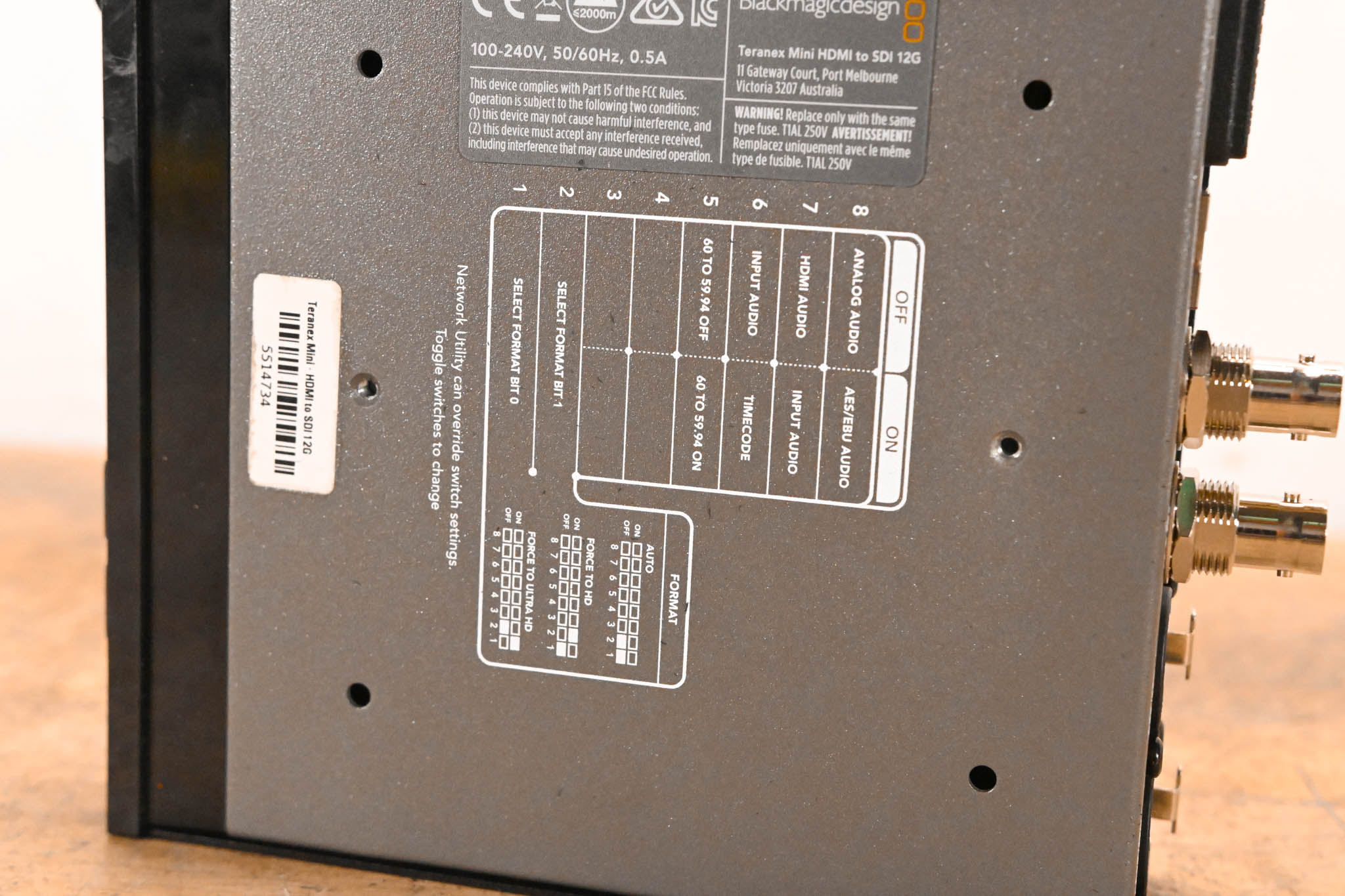 Blackmagic Design Teranex Mini HDMI to SDI 12G w/ Smart Panel