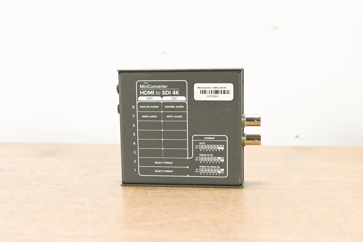 Blackmagic Design Mini Converter HDMI to SDI 4K (NO POWER SUPPLY)
