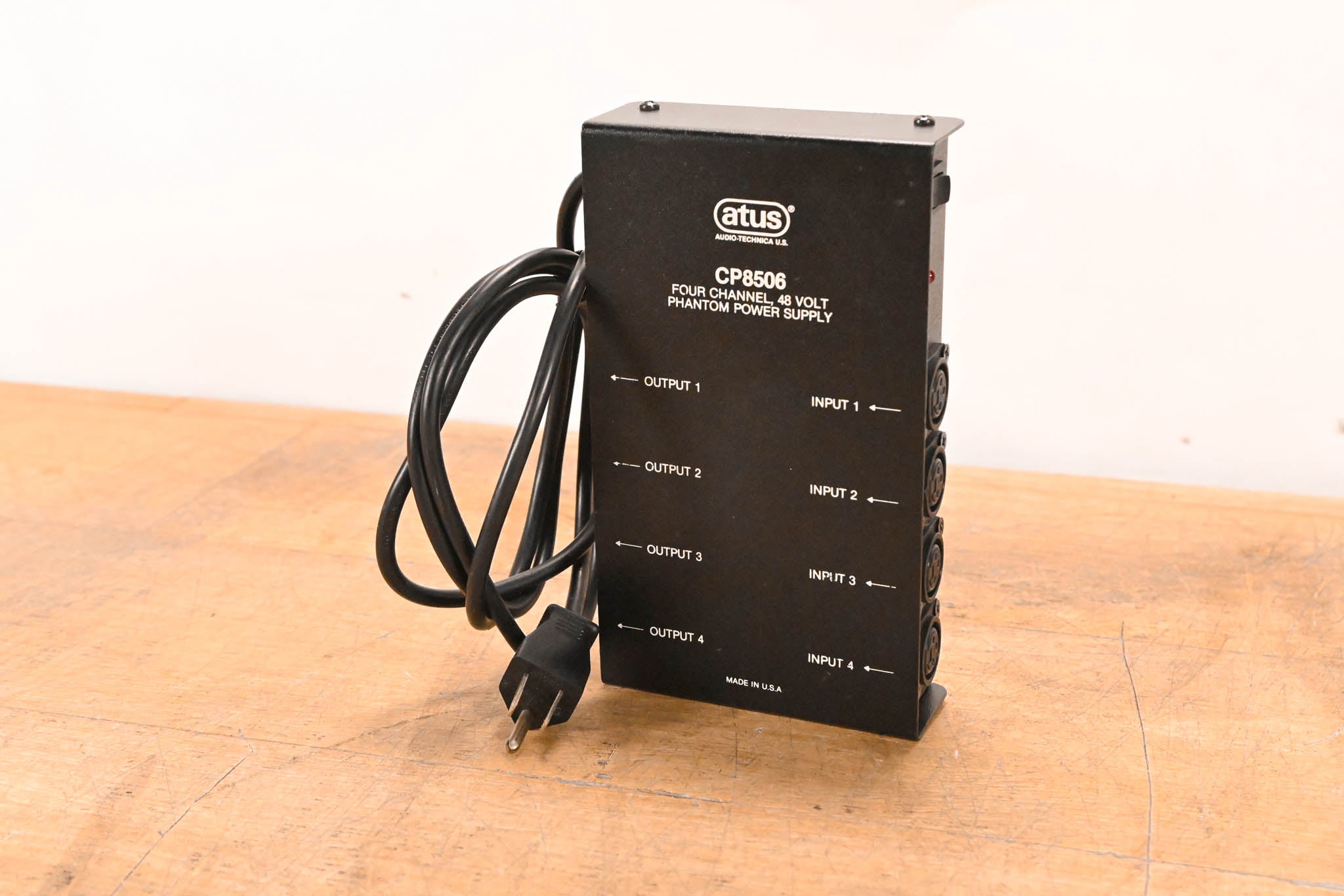 Audio-Technica CP8506 4-Channel 48V Phantom Power Supply
