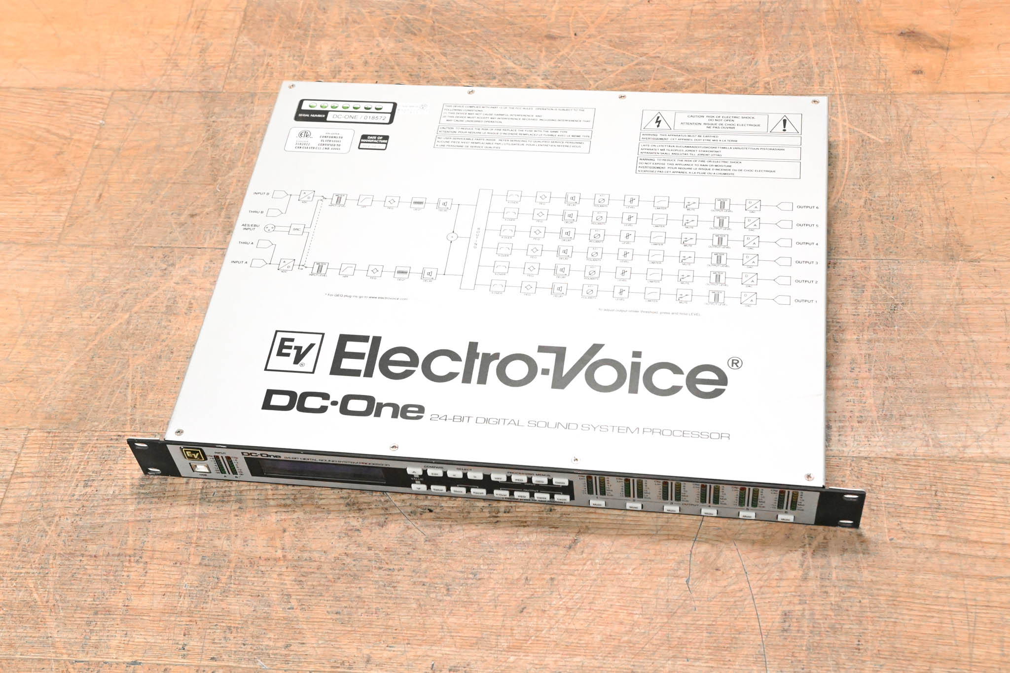 Electro-Voice (EV) DC-One 24-Bit Digital Sound System Processor