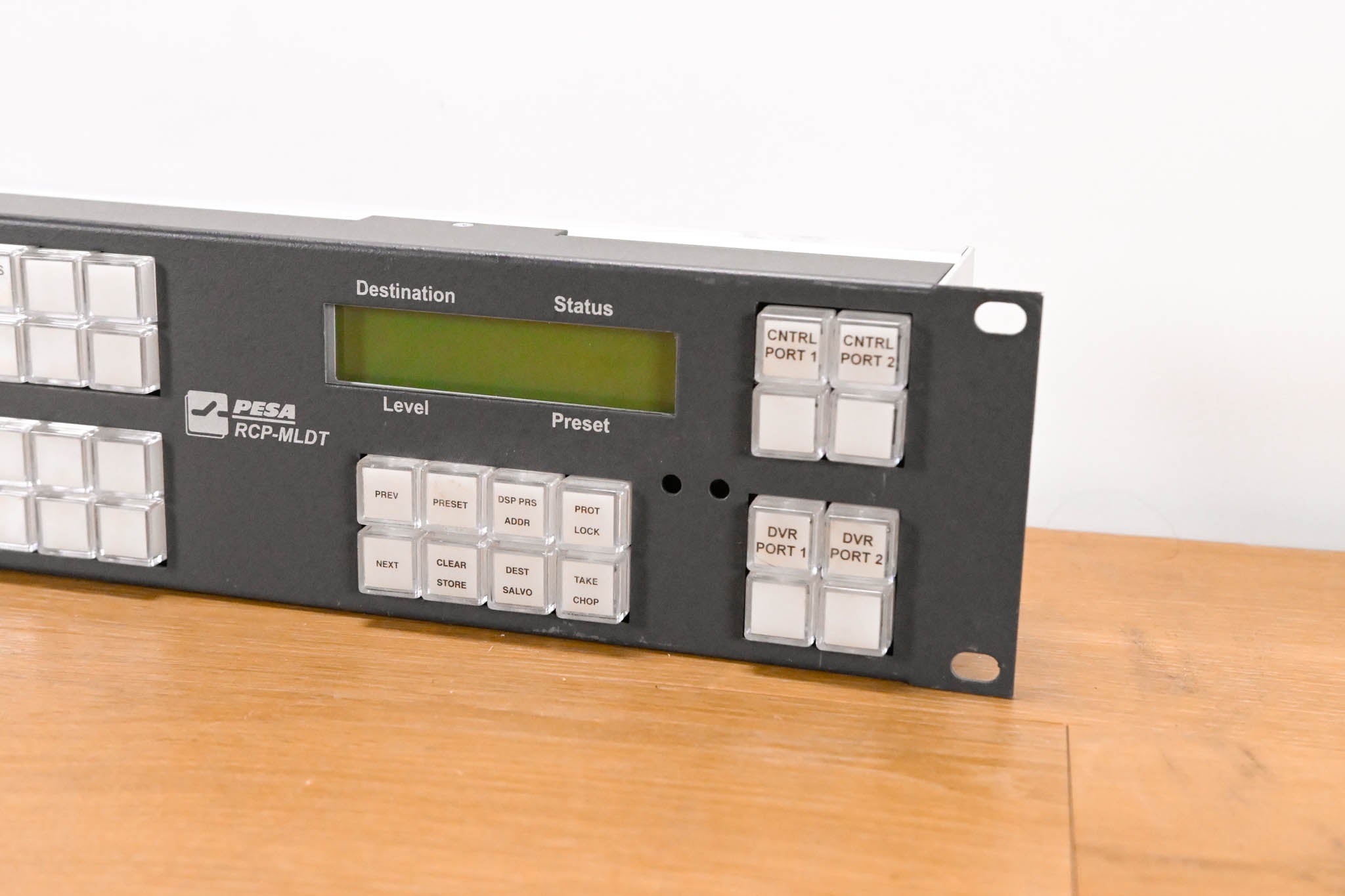 Pesa RCP-MLDT 2RU Matrix Switcher Control Panel (NO POWER SUPPLY)