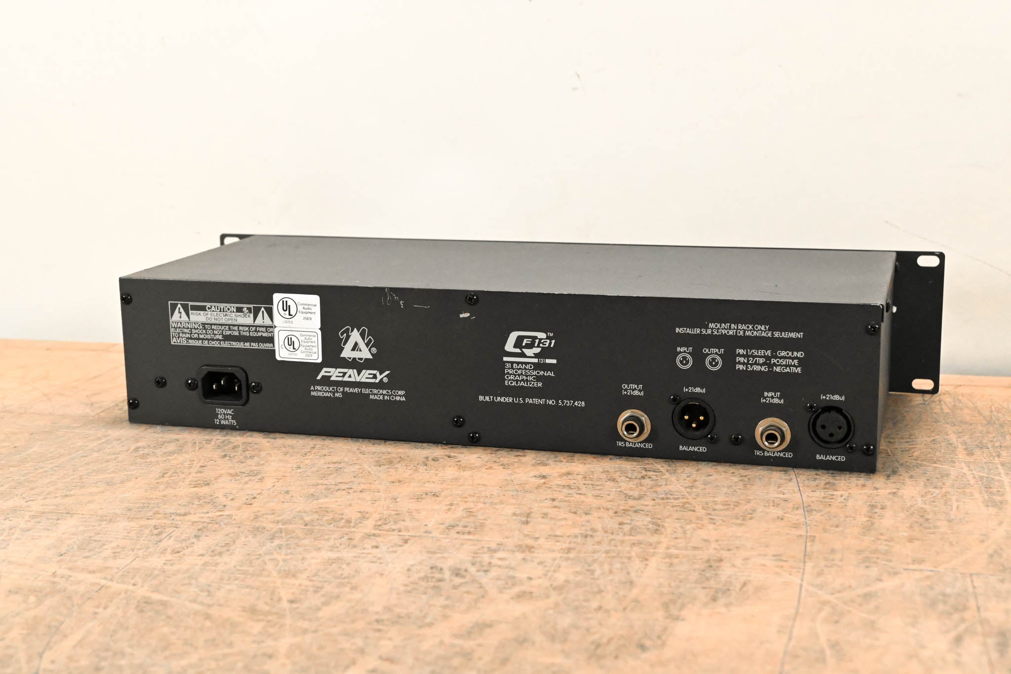 Peavey QF 131 31-Band Graphic Equalizer