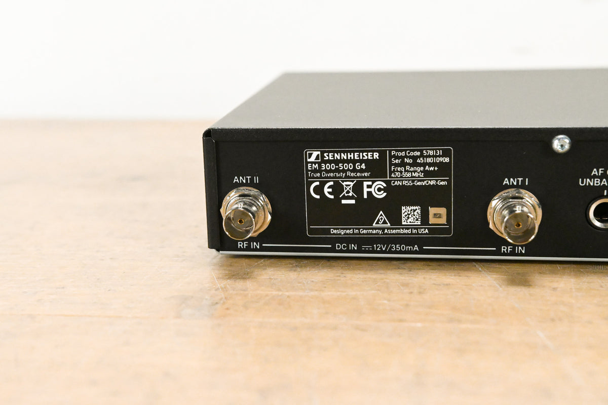 Sennheiser EW 500 G4-935 Handheld Microphone System - AW+ Band (NO PSU)