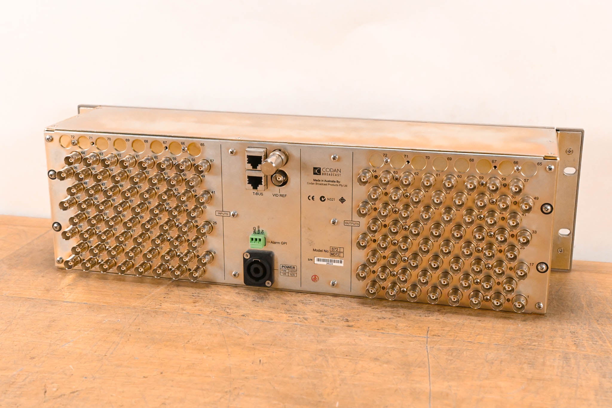 Codan Broadcast (Ross) NK-MD72 72 x 72 HD/SD SDI Router (NO PSU)
