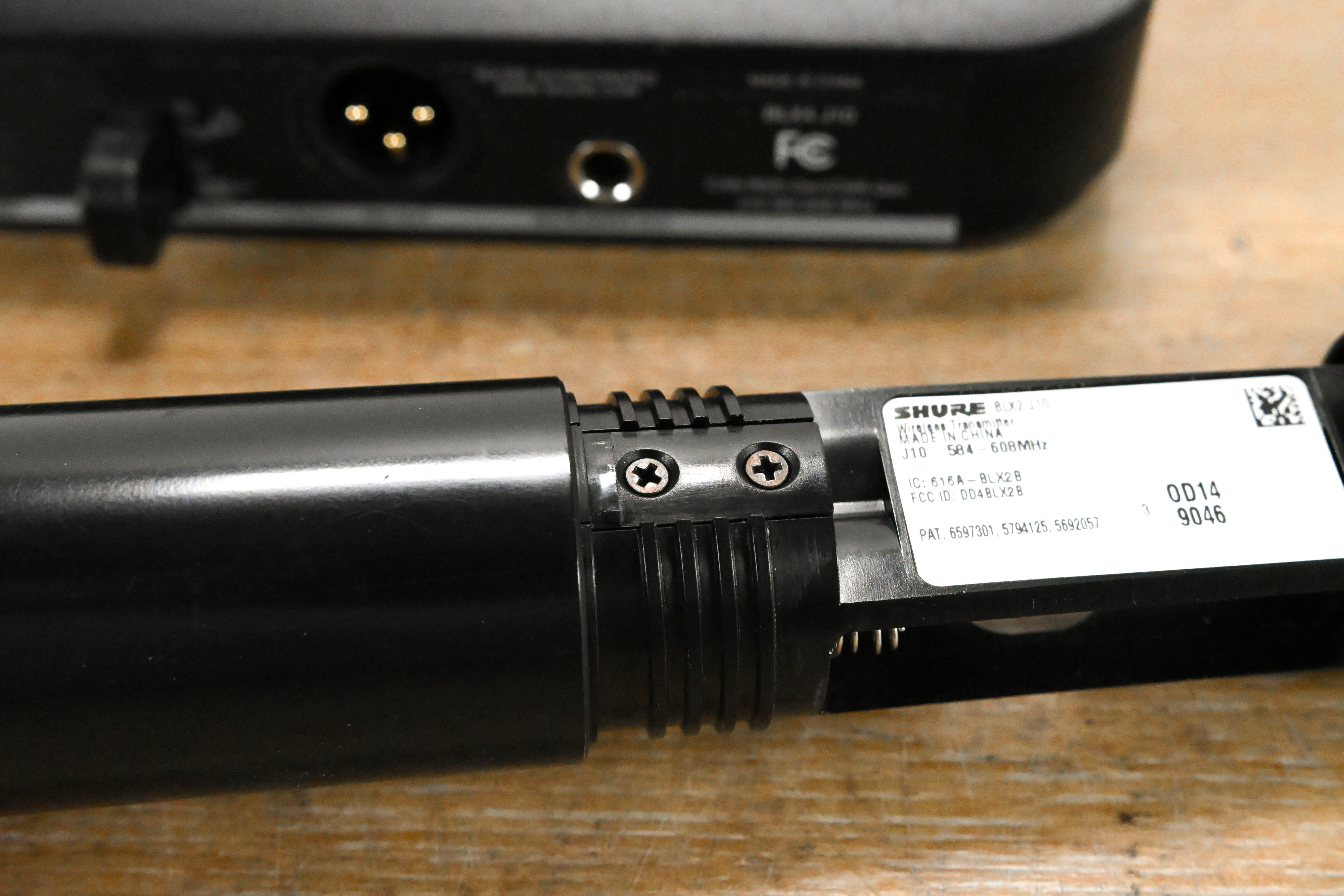 Shure BLX24/PG58 Handheld Wireless System - J10 Band (NO POWER SUPPLY)