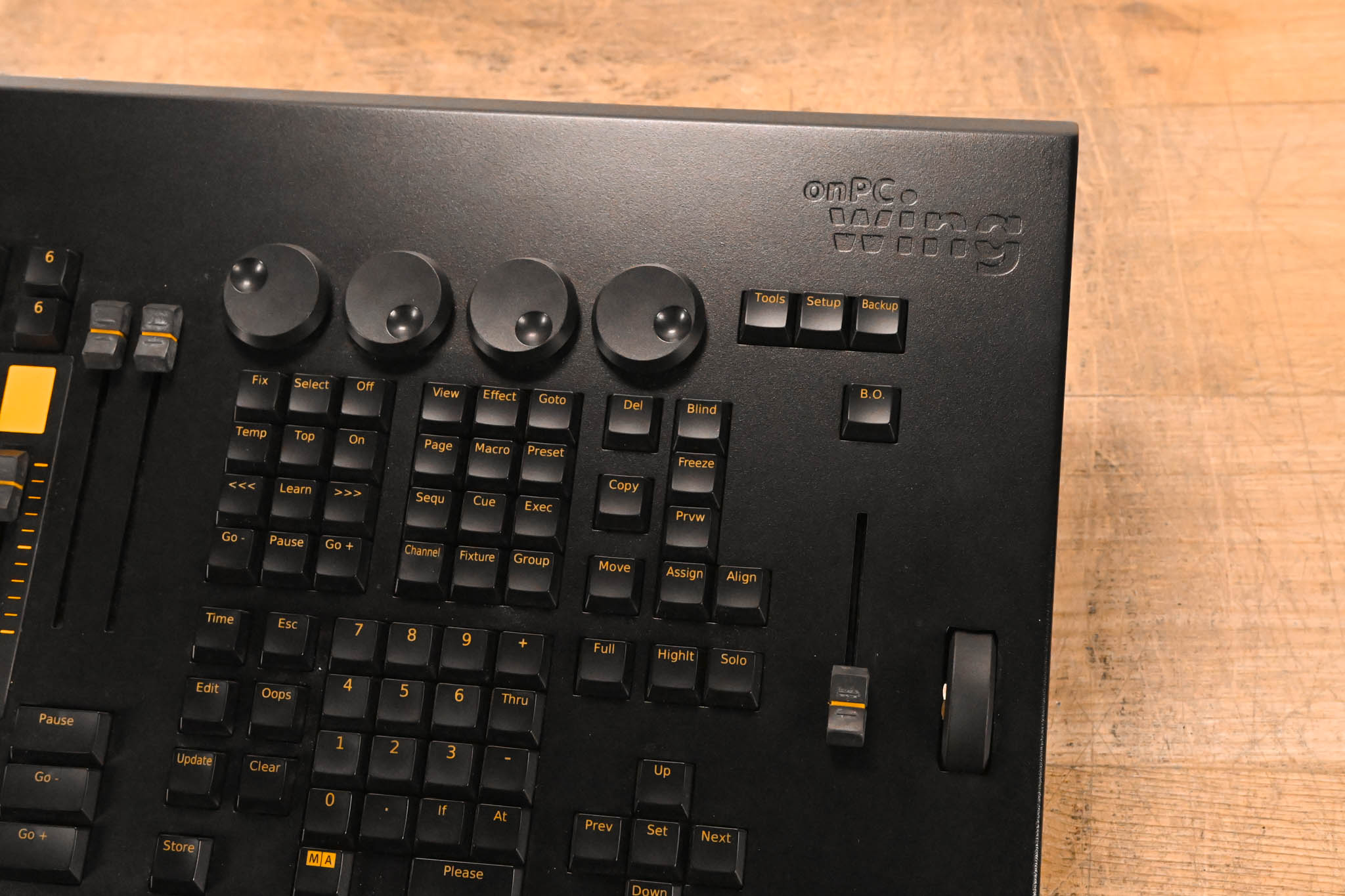 MA Lighting grandMA2 onPC command wing