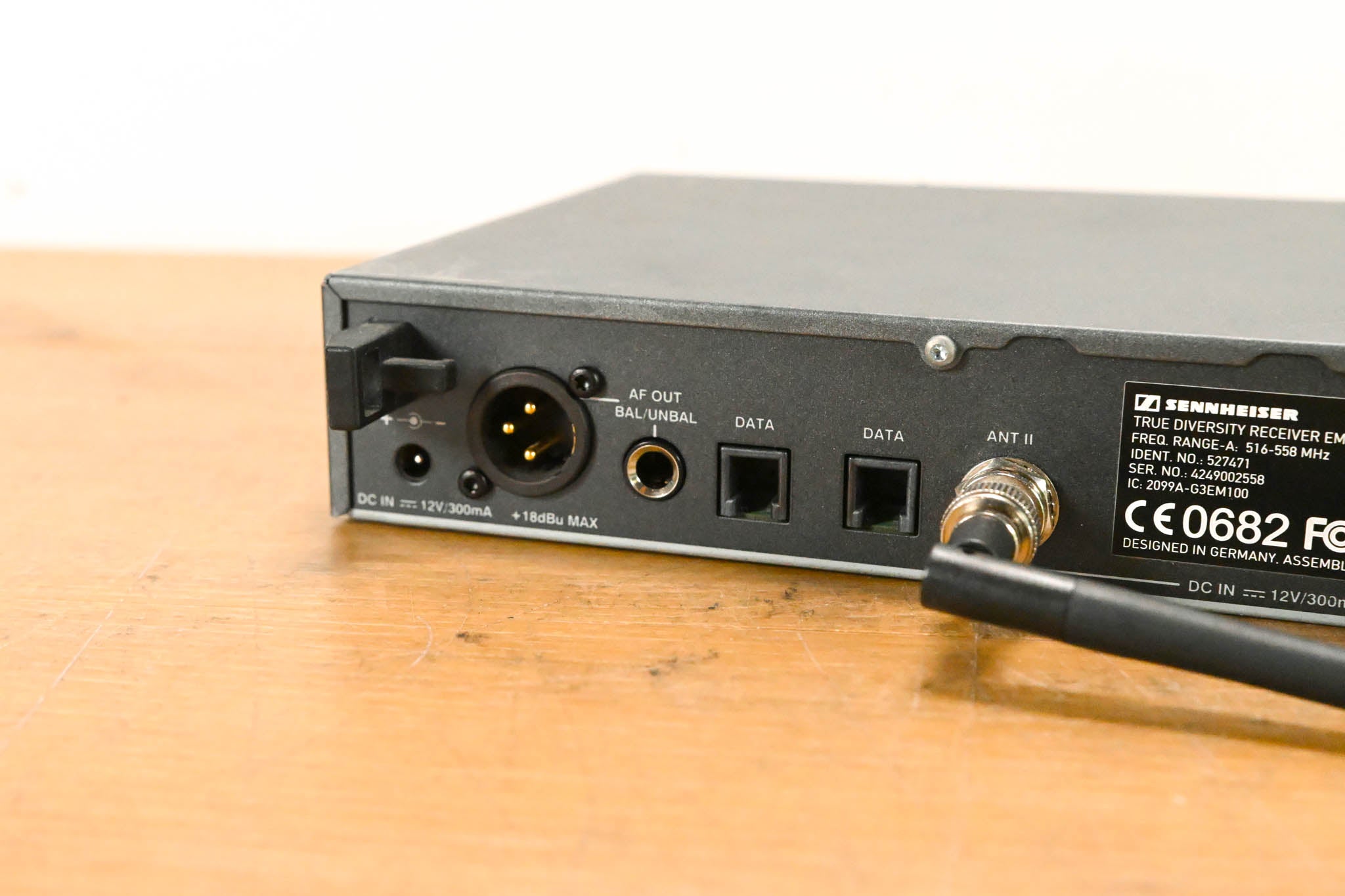 Sennheiser ew 100 G3 Bodypack Wireless System - A Range NO POWER SUPPLY