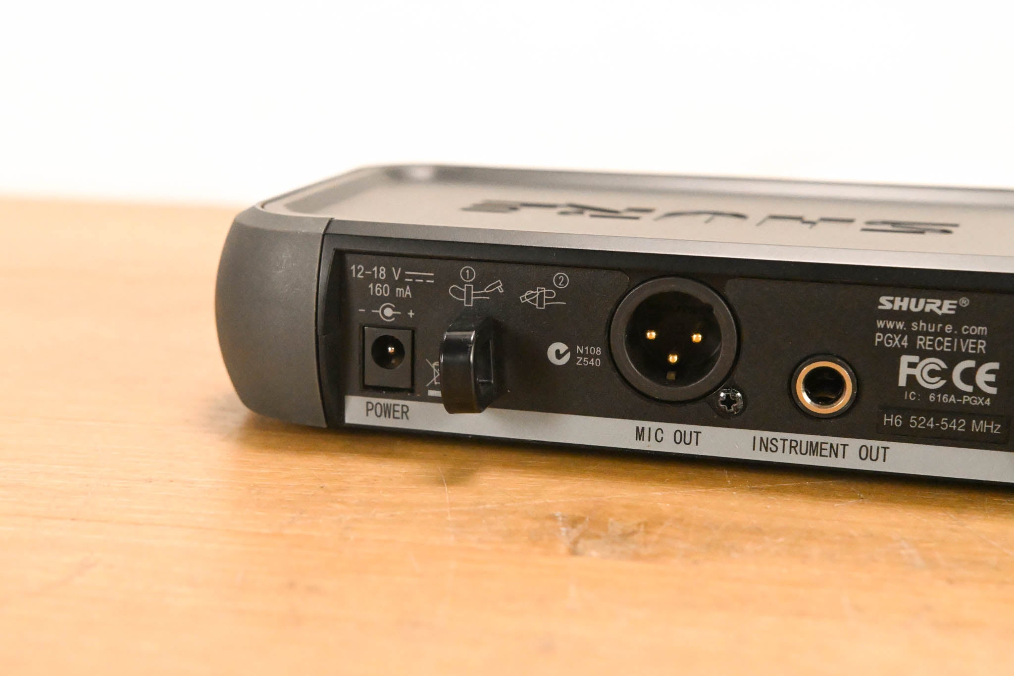 Shure PGX14 Wireless Bodypack System - 524-542 MHz (NO POWER SUPPLY)