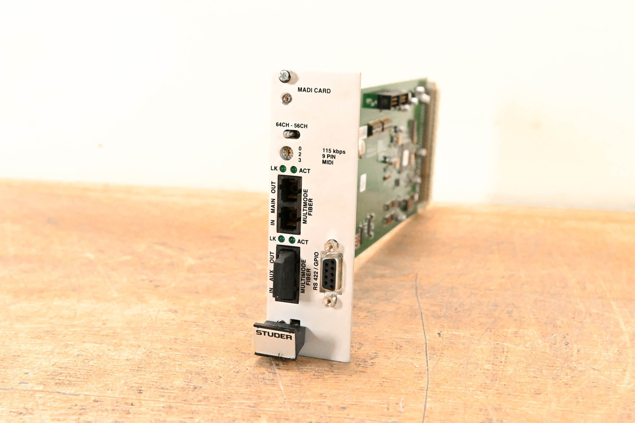 Studer MADI I/O Card for D21m Modular I/O System