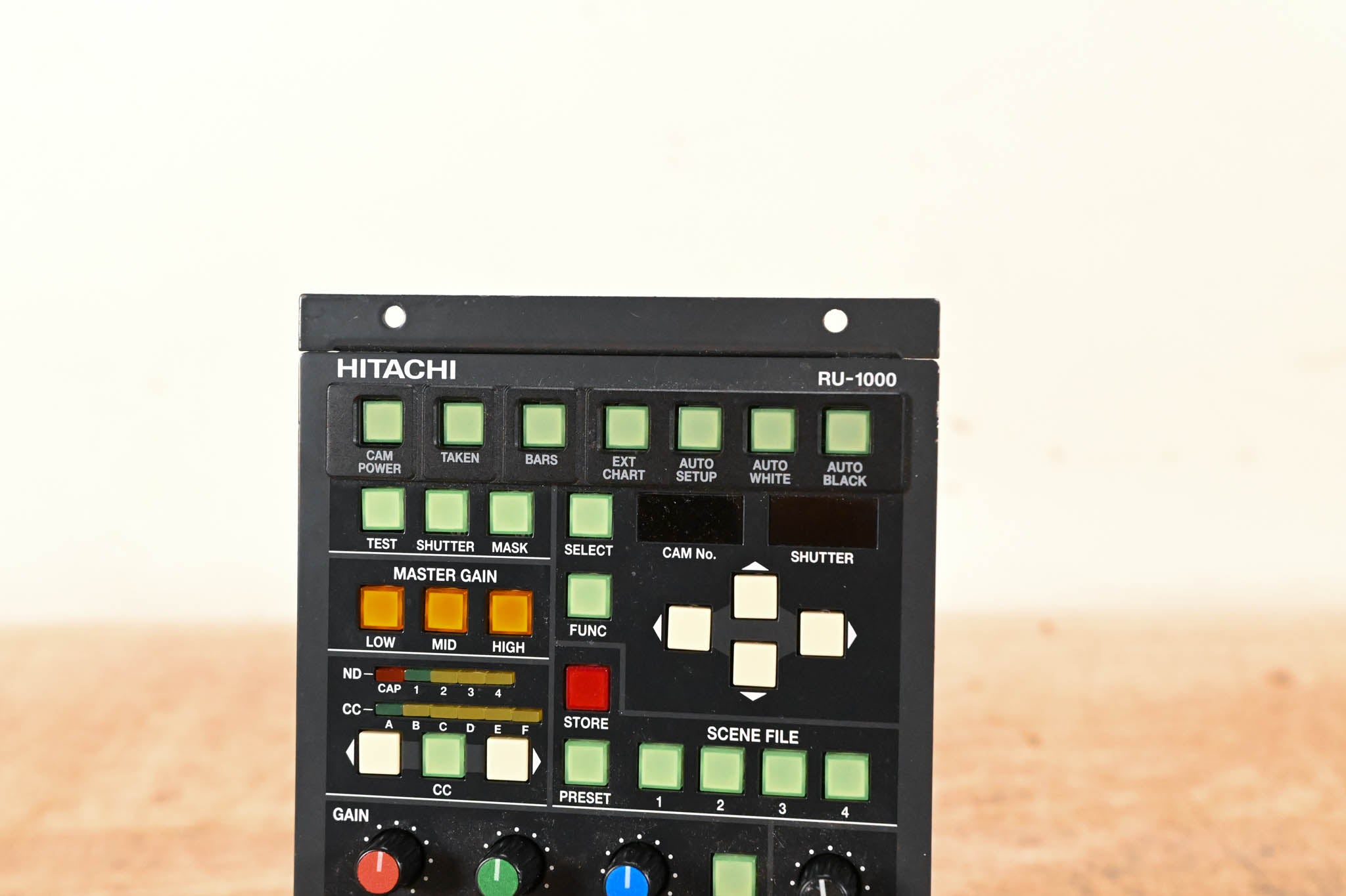 Hitachi RU-1000VR Remote Control Panel
